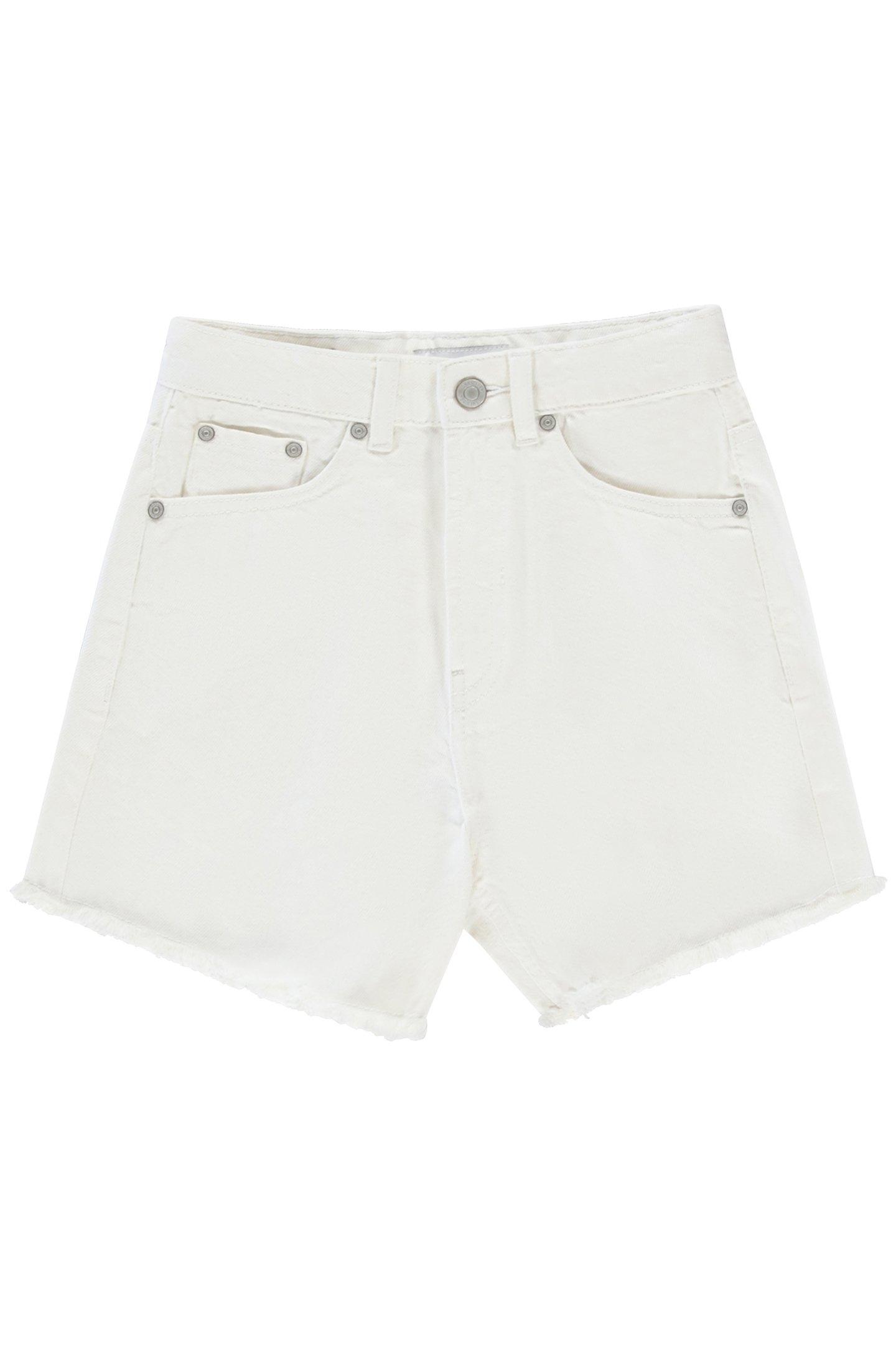 GIRLS KIDS SAAR SHORT WHITE 1