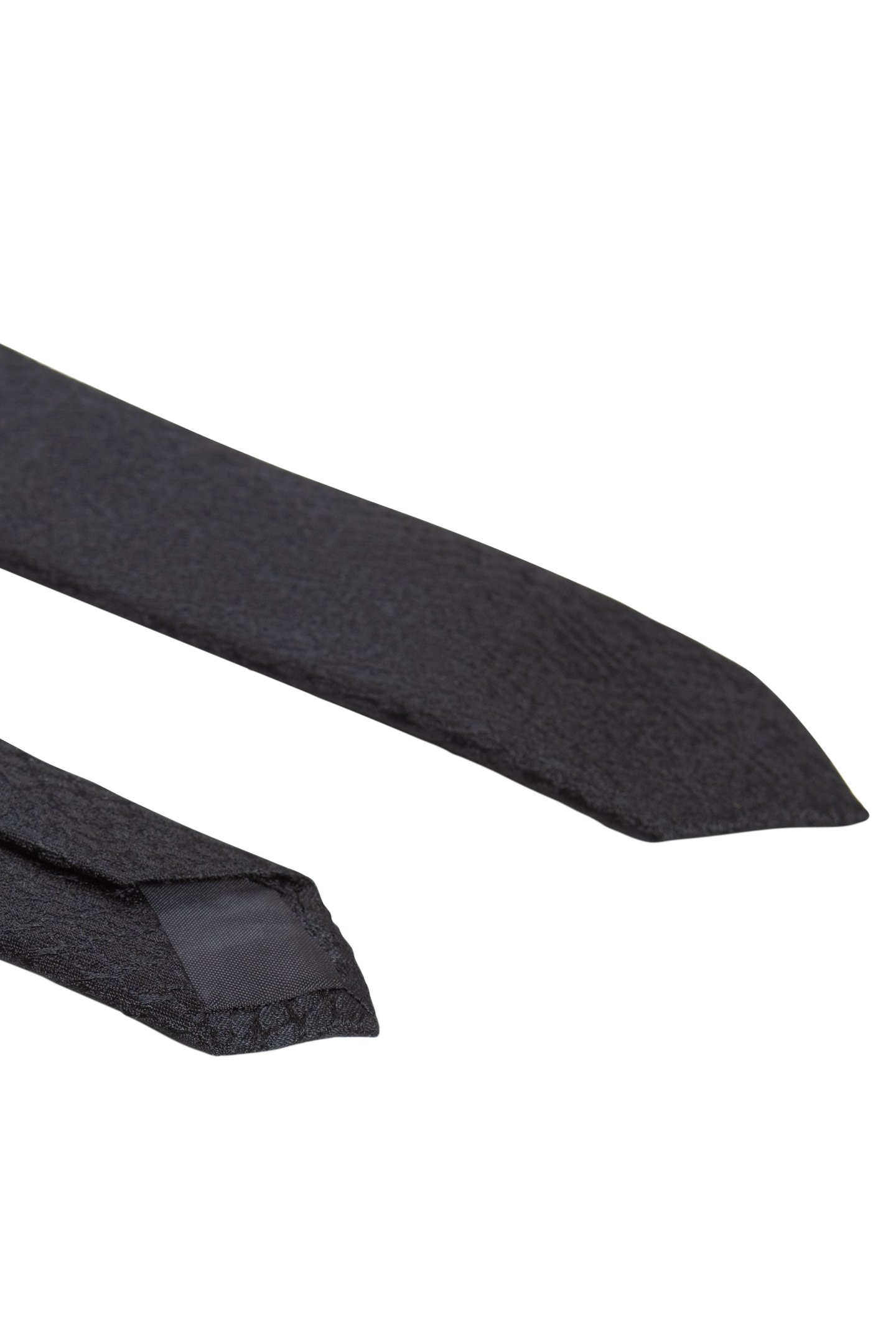 100% SILK BLACK TIE 3