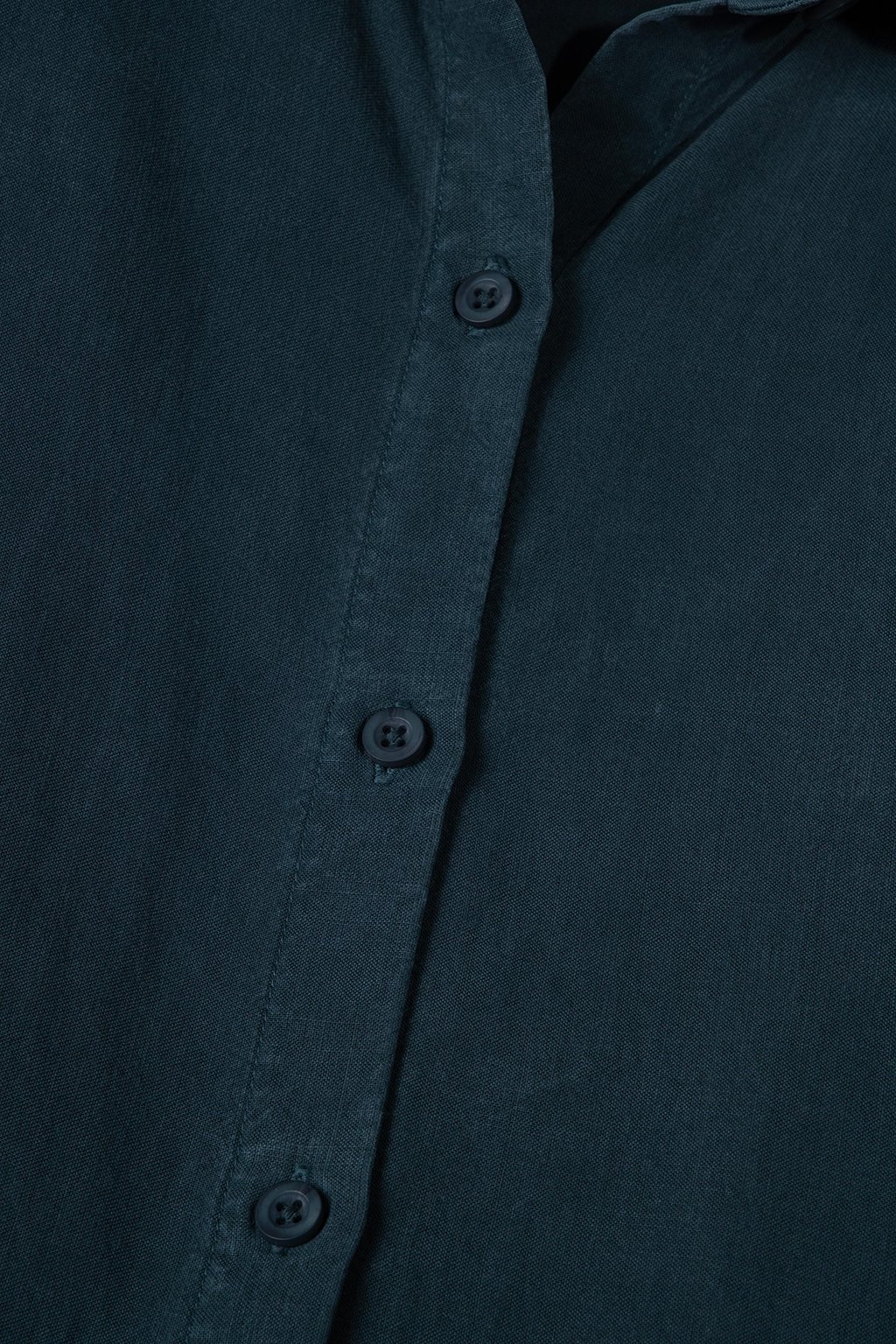 MINI SHIRT DRESS WITH SMOCKED BACK JADE NIGHT 4