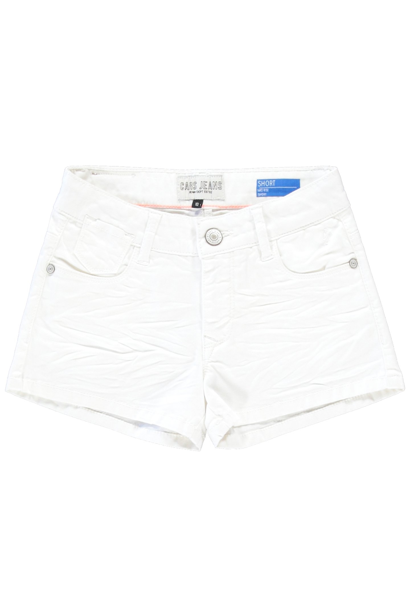GIRLS KIDS IONI SHORT WHITE 1