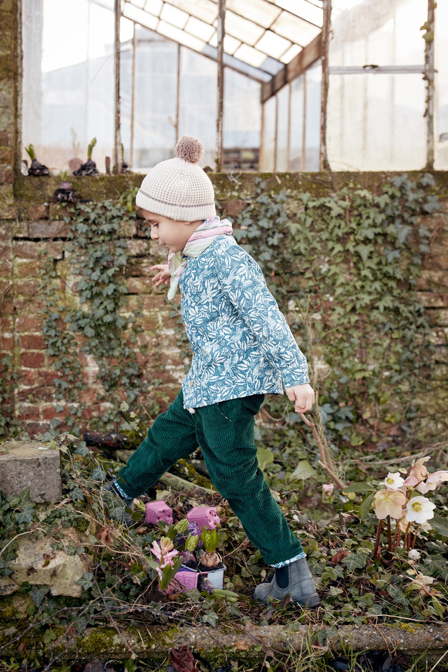 SHIRT AMANO INDIGO WOODLAND 3