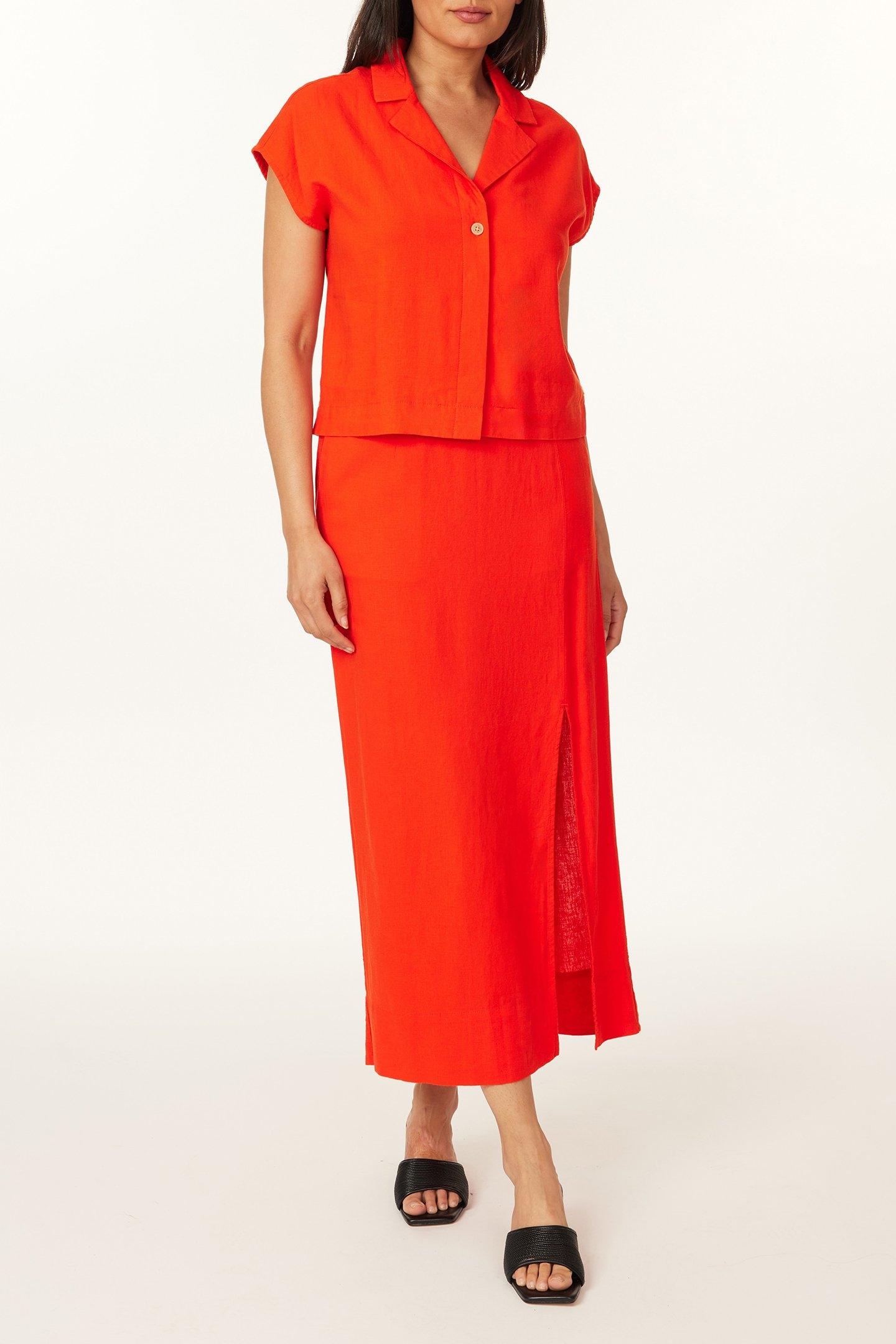 LOOSE DOLMAN SLEEVE TOP ORANGE.COM 5