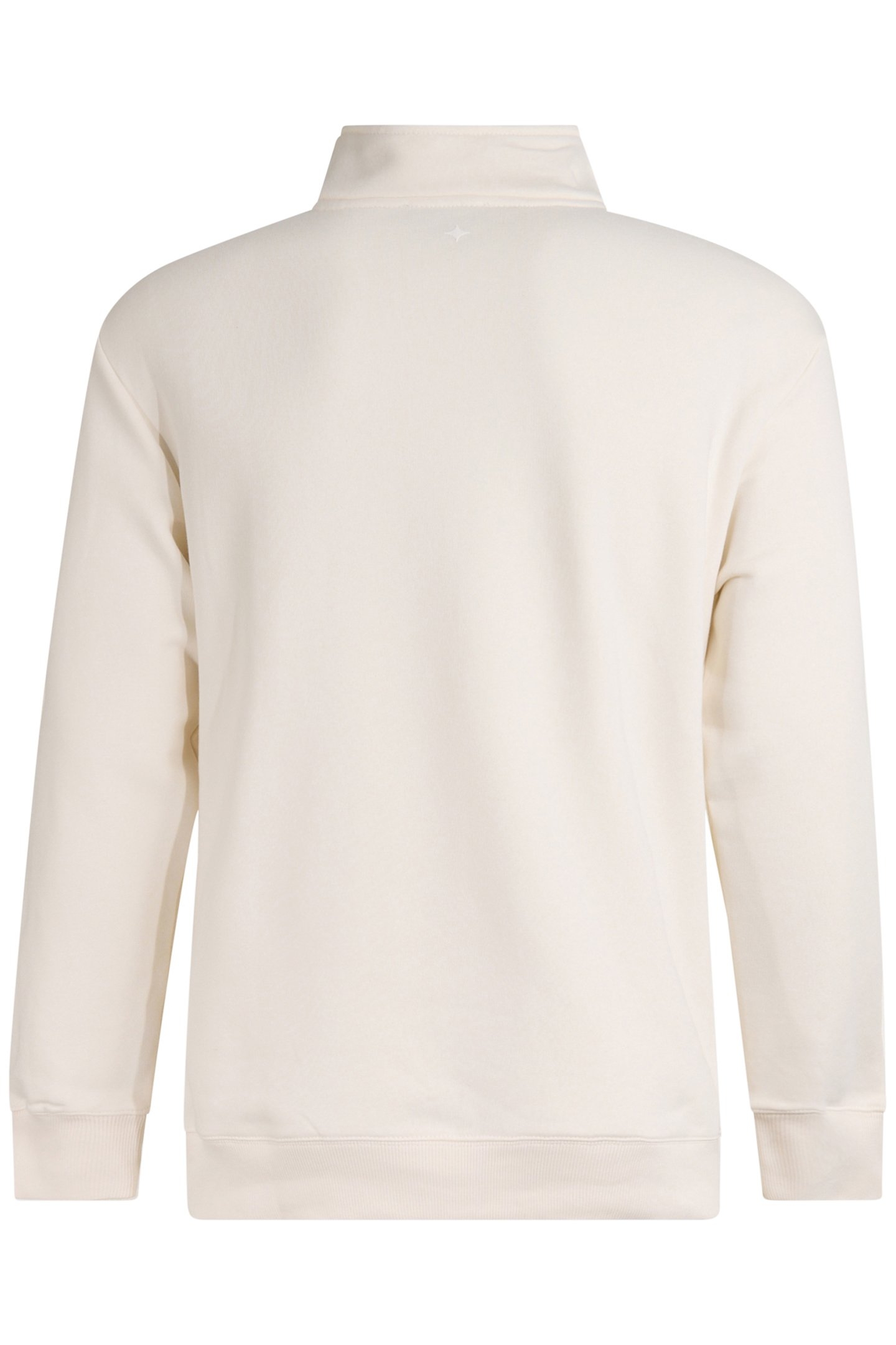 MM-SBHALF ZIP SWEATER OFFWHITE 5