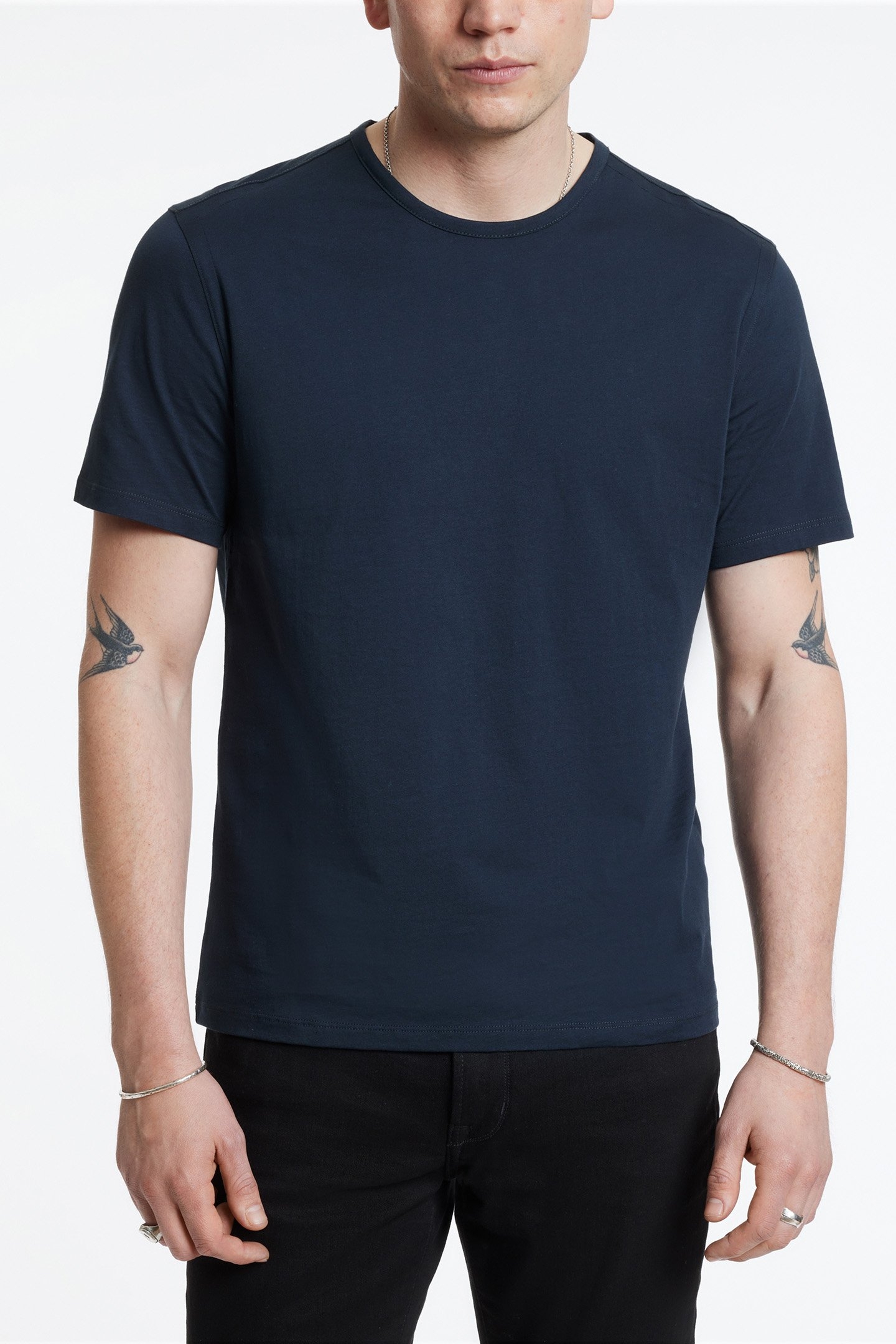 SABINE REGULAR FIT SS CRE NAVY 1