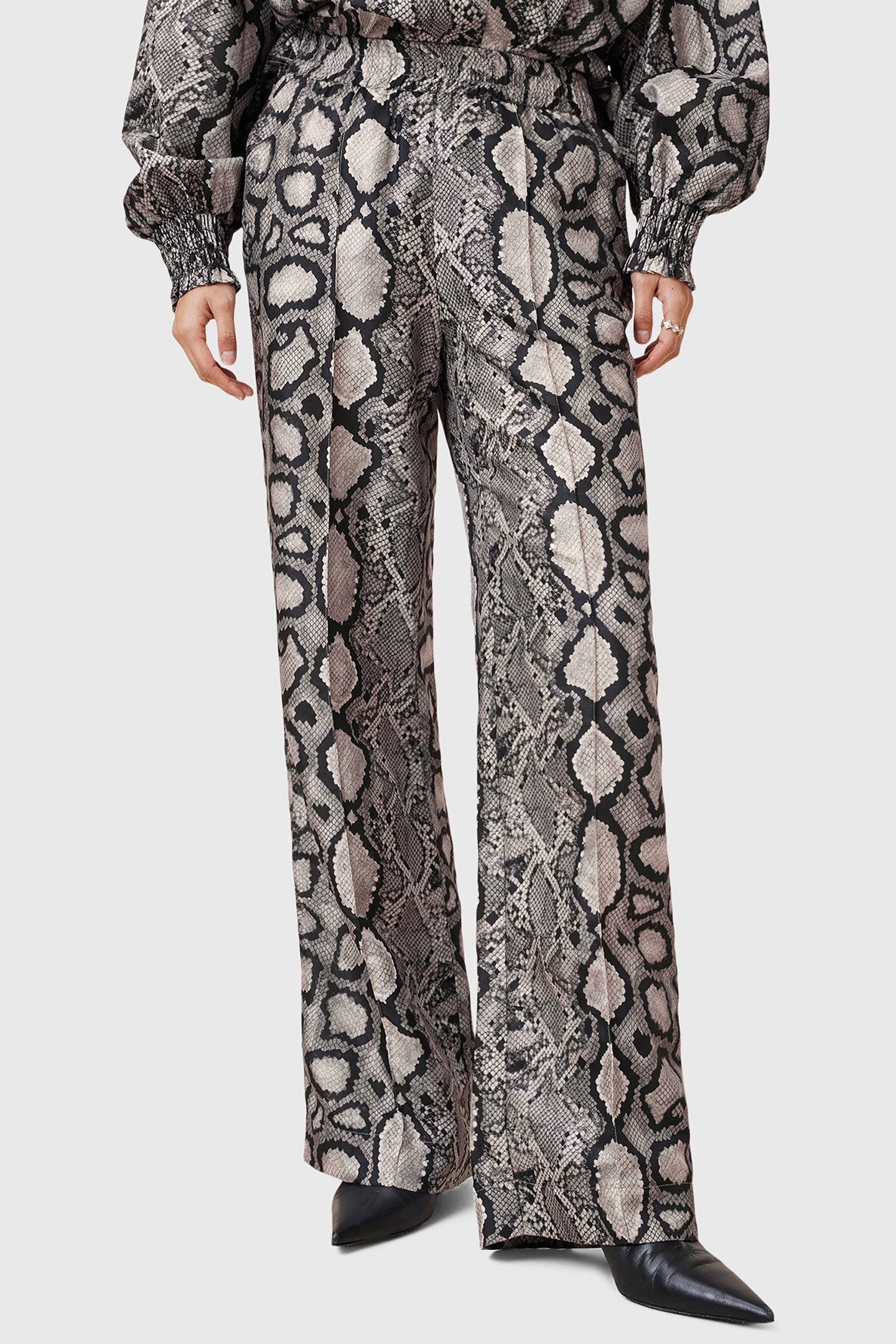 CHARLI TROUSER FLOW ECRU WHITE 1