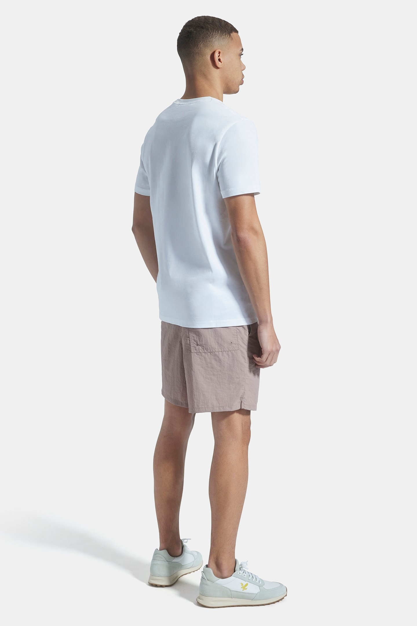 PLAIN SWIM SHORT HUTTON PINK 2