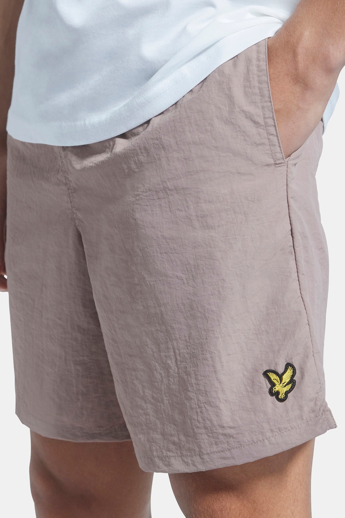 PLAIN SWIM SHORT HUTTON PINK 4