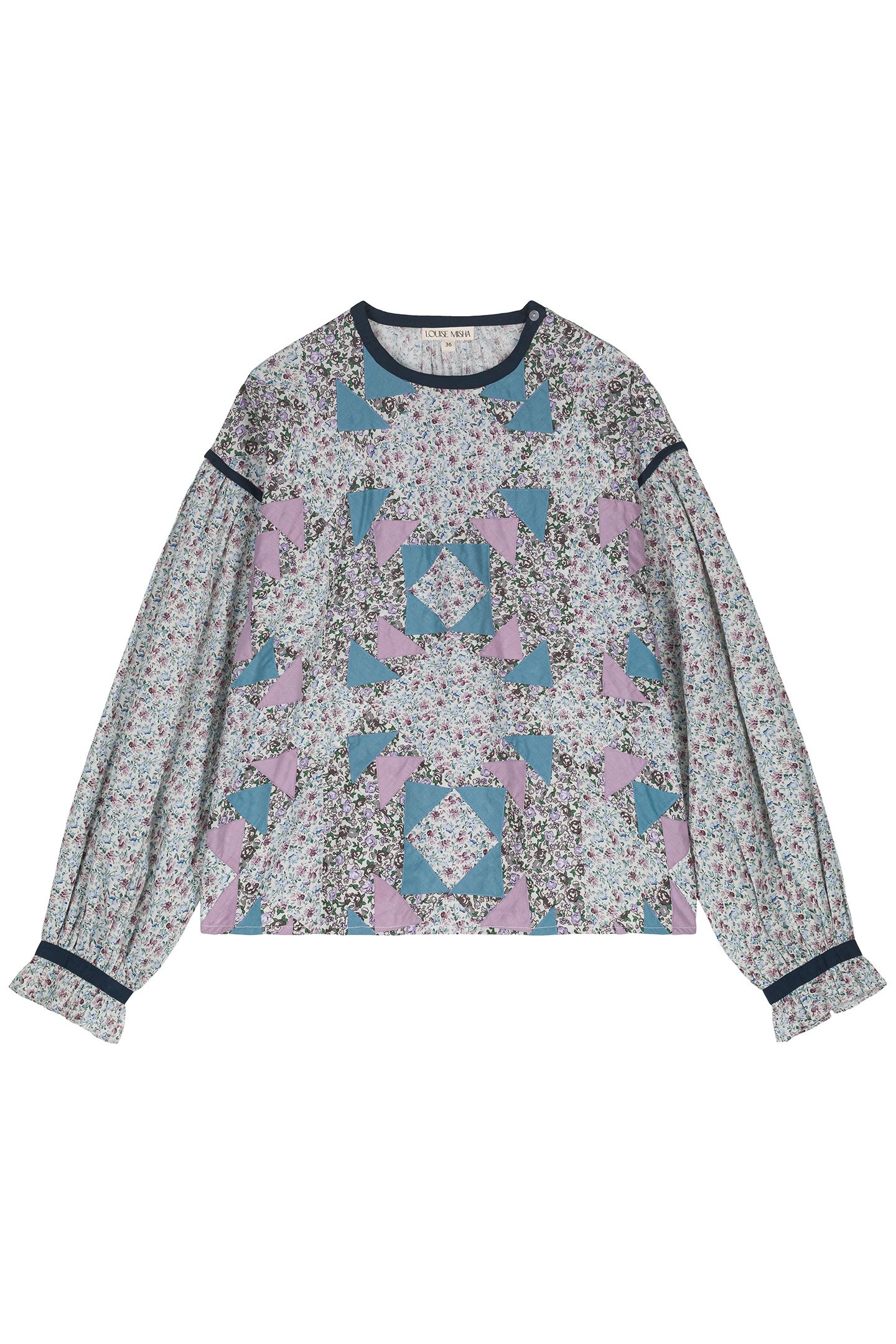 BLOUSE CRISTALINA MULTICOLOR PATCHWORK 1