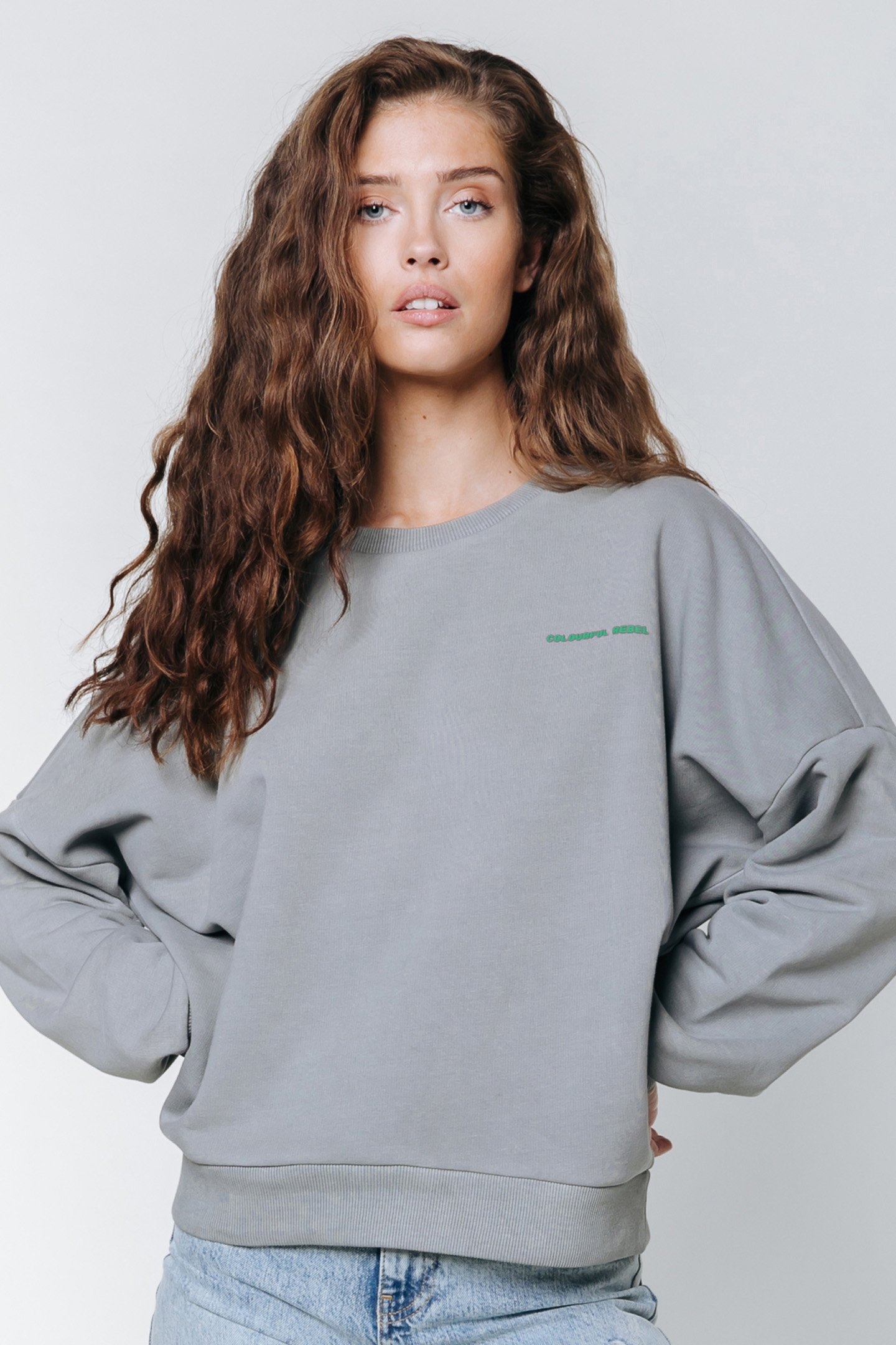 TRAVEL RELAXED SWEAT LIGHT GREY 1