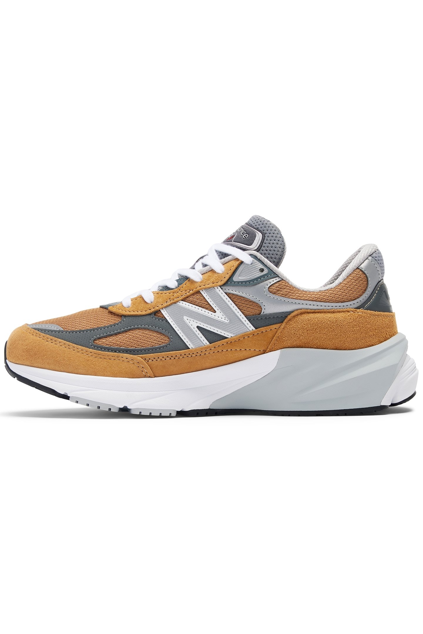 U990TN6 SNEAKERS IN ORANGE AND GREY 6