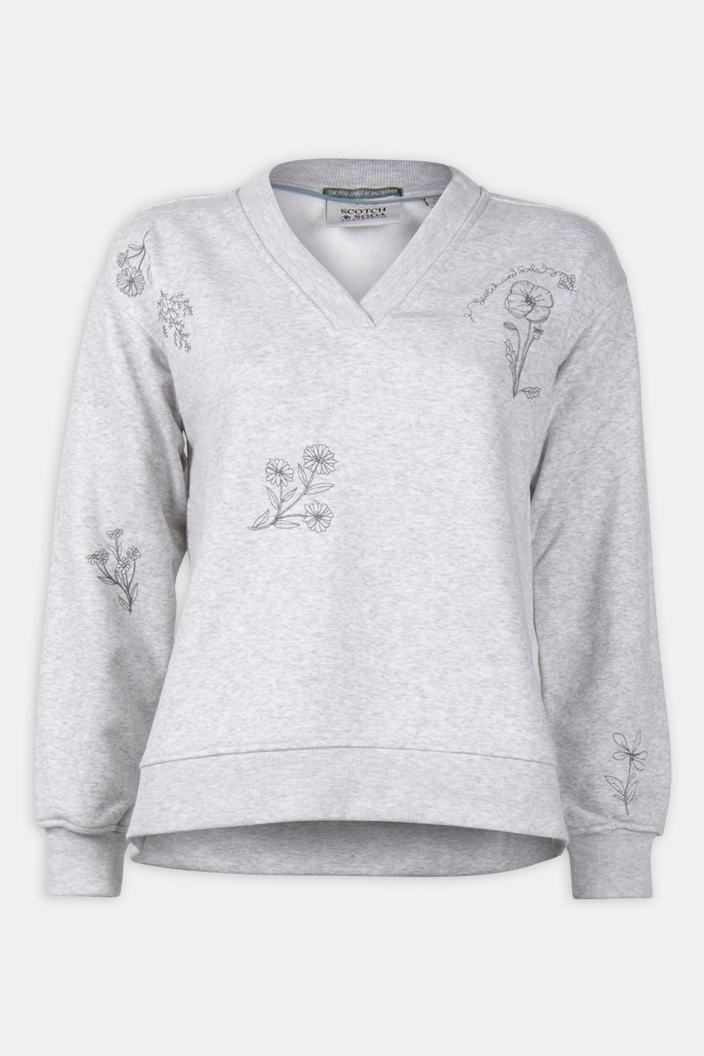 SWEATSHIRT LIGHT GREY HEATHER 3