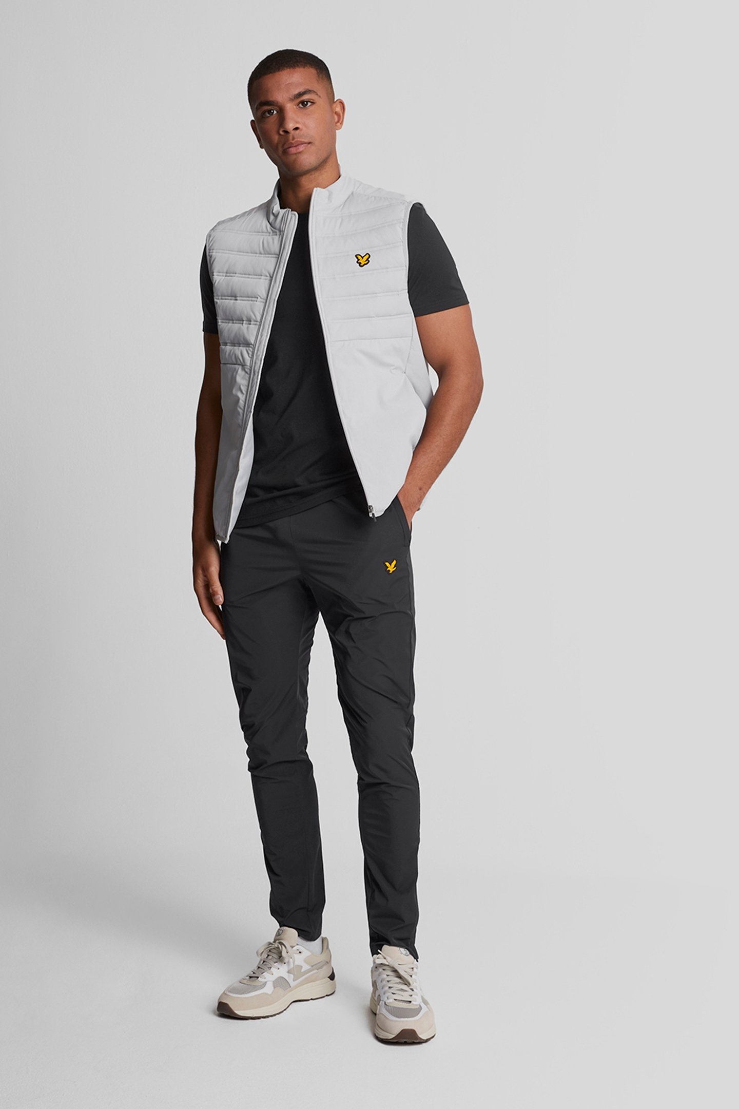 FOUR WAY STRETCH TRACKIES JET BLACK 1