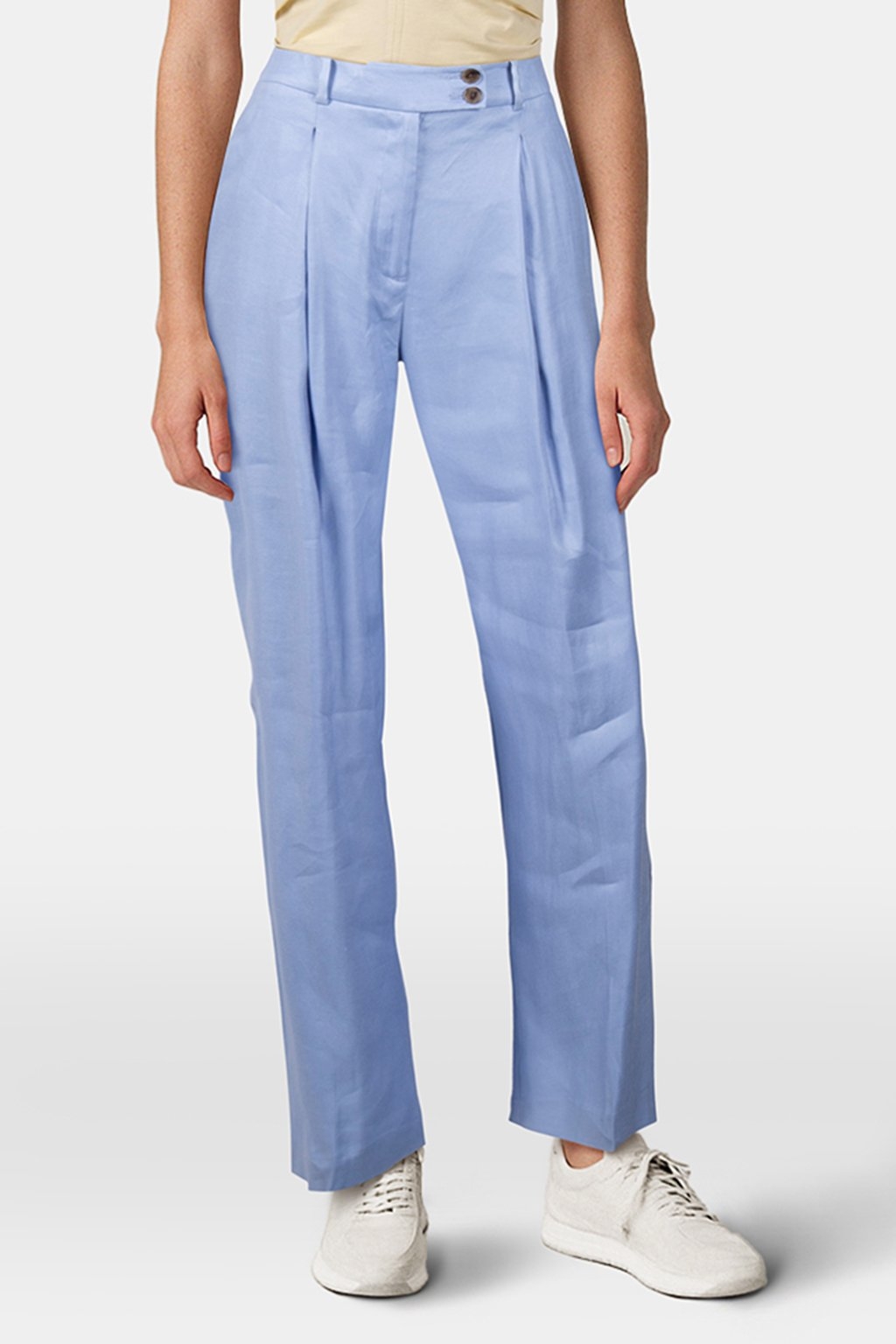 WIDE LEG TROUSER LIGHT BLUE 1