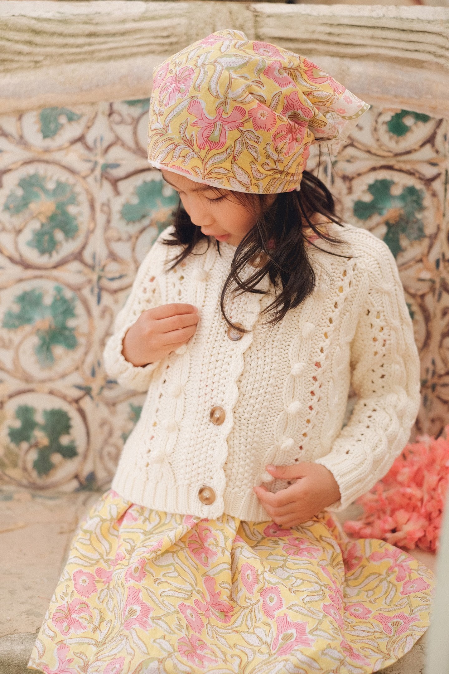 CARDIGAN SANKARA CREAM 1