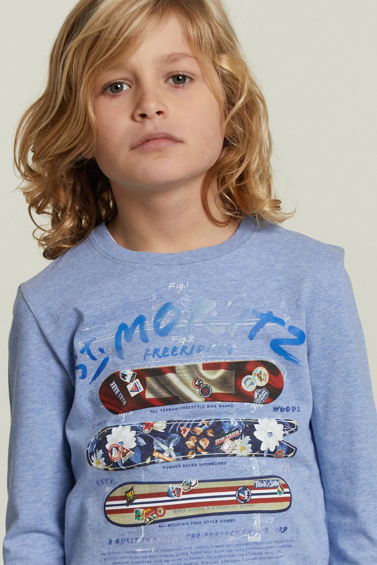 COTTON FANTASY T-SHIRT BLEACH MIX 4