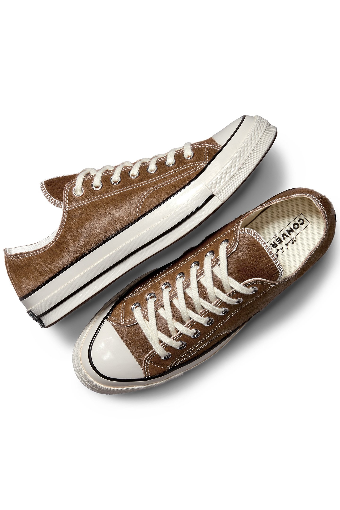 CHUCK 70 PONY HAIR BROWN/BROWN/EGRET 3