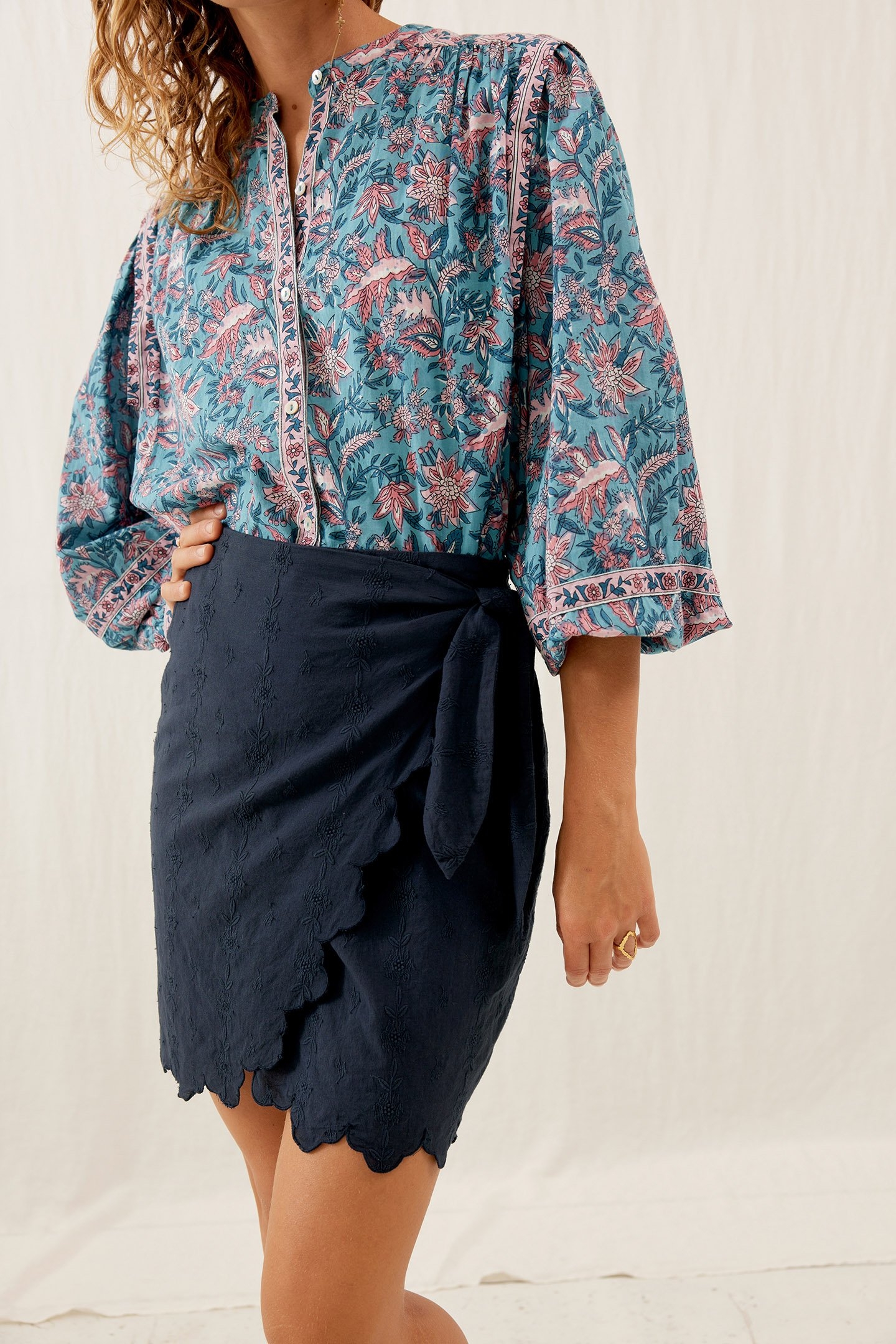 SKIRT CHARLIE CHARCOAL 1