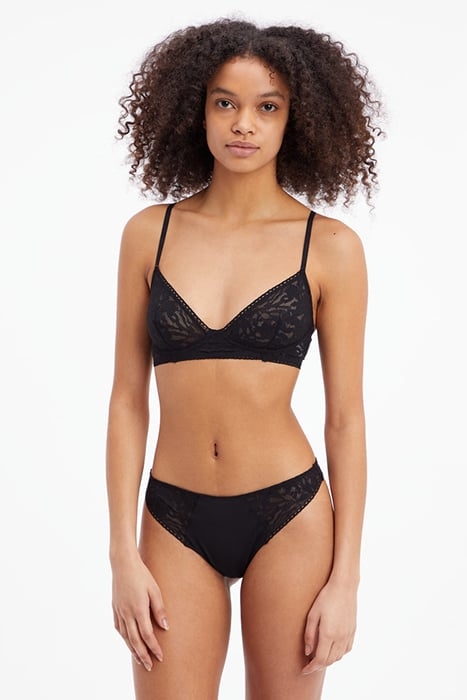 UNLINED BRALETTE BLACK 1