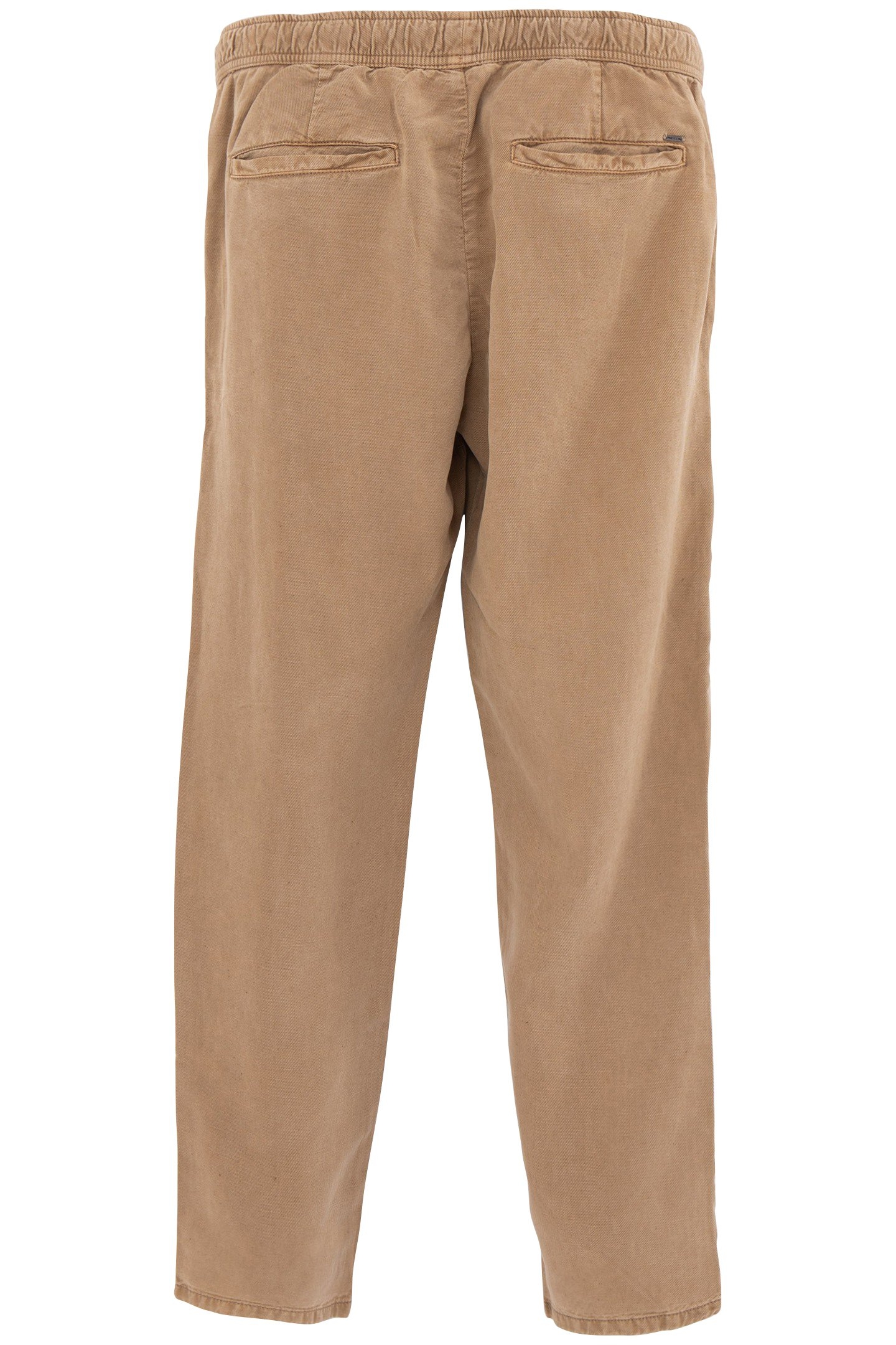 BEIGE LYOCELL® ELASTICATED WAIST JOGGERS 5
