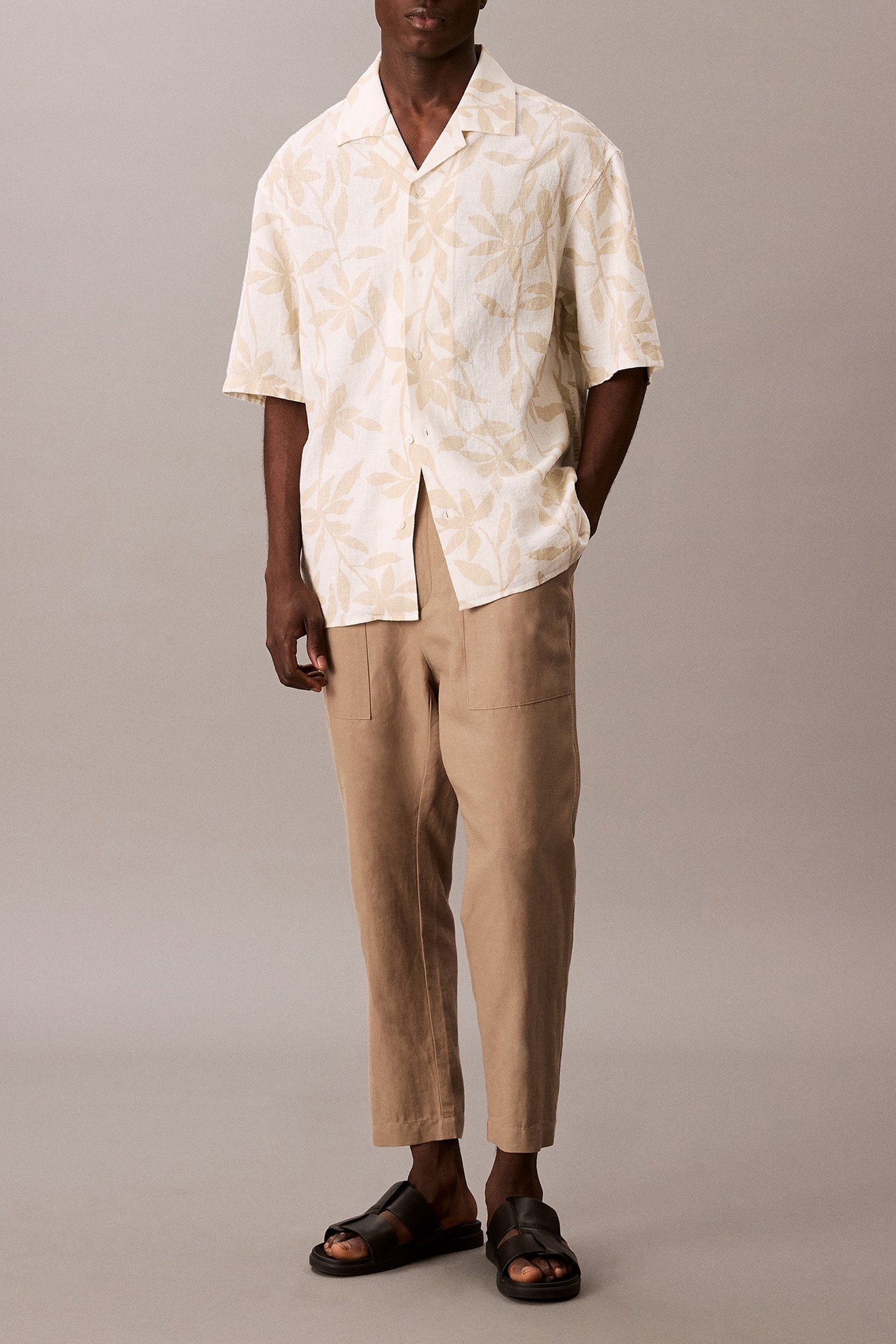 SS CAMP COLLAR AOP SHIRT PISTACHIO SHELL 3