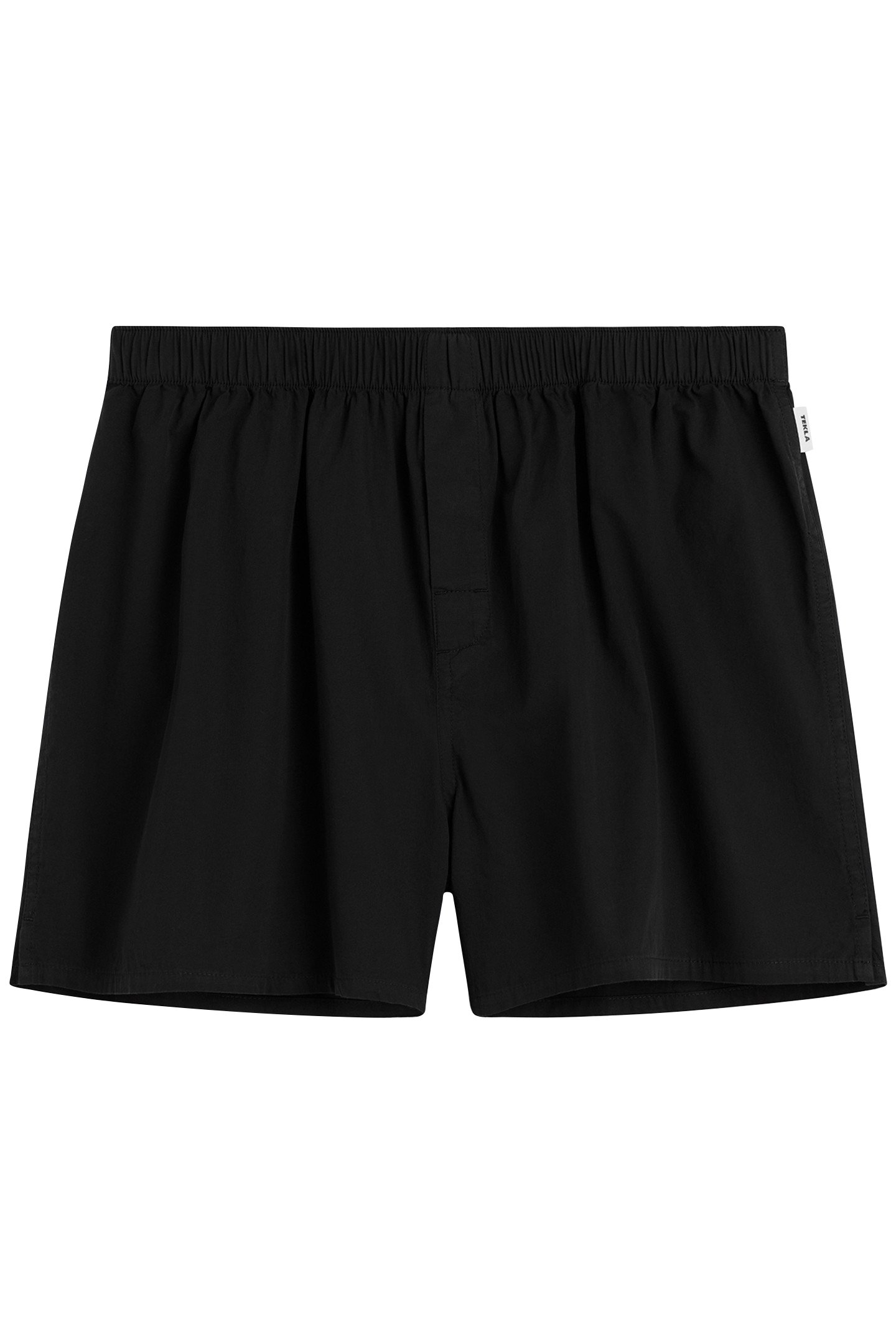 UNISEX POPLIN, PYJAMAS BOXERS ALL BLACK 2