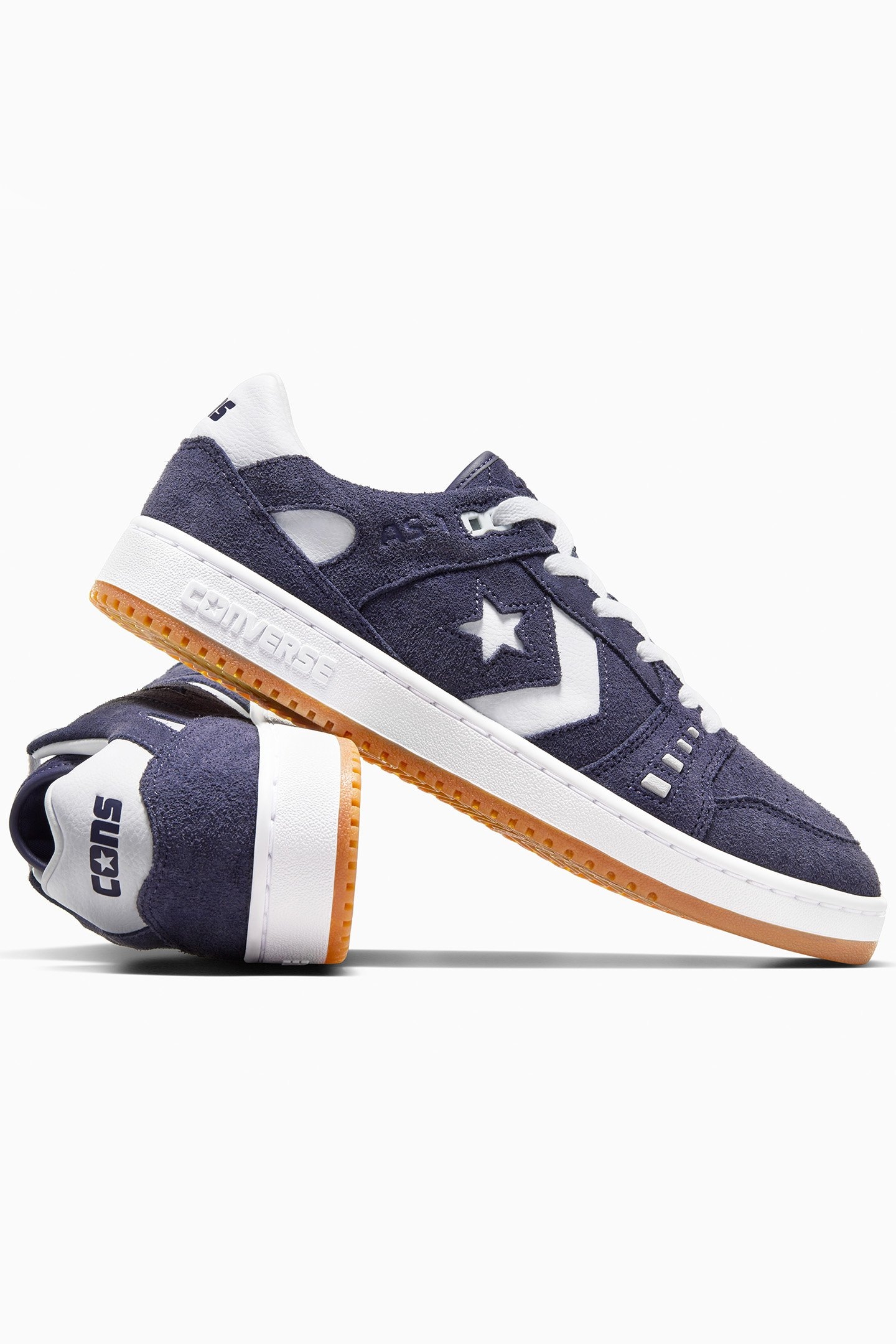 CONS AS-1 PRO SUEDE & CANVAS SHADOW PURPLE/WHITE/GUM 5