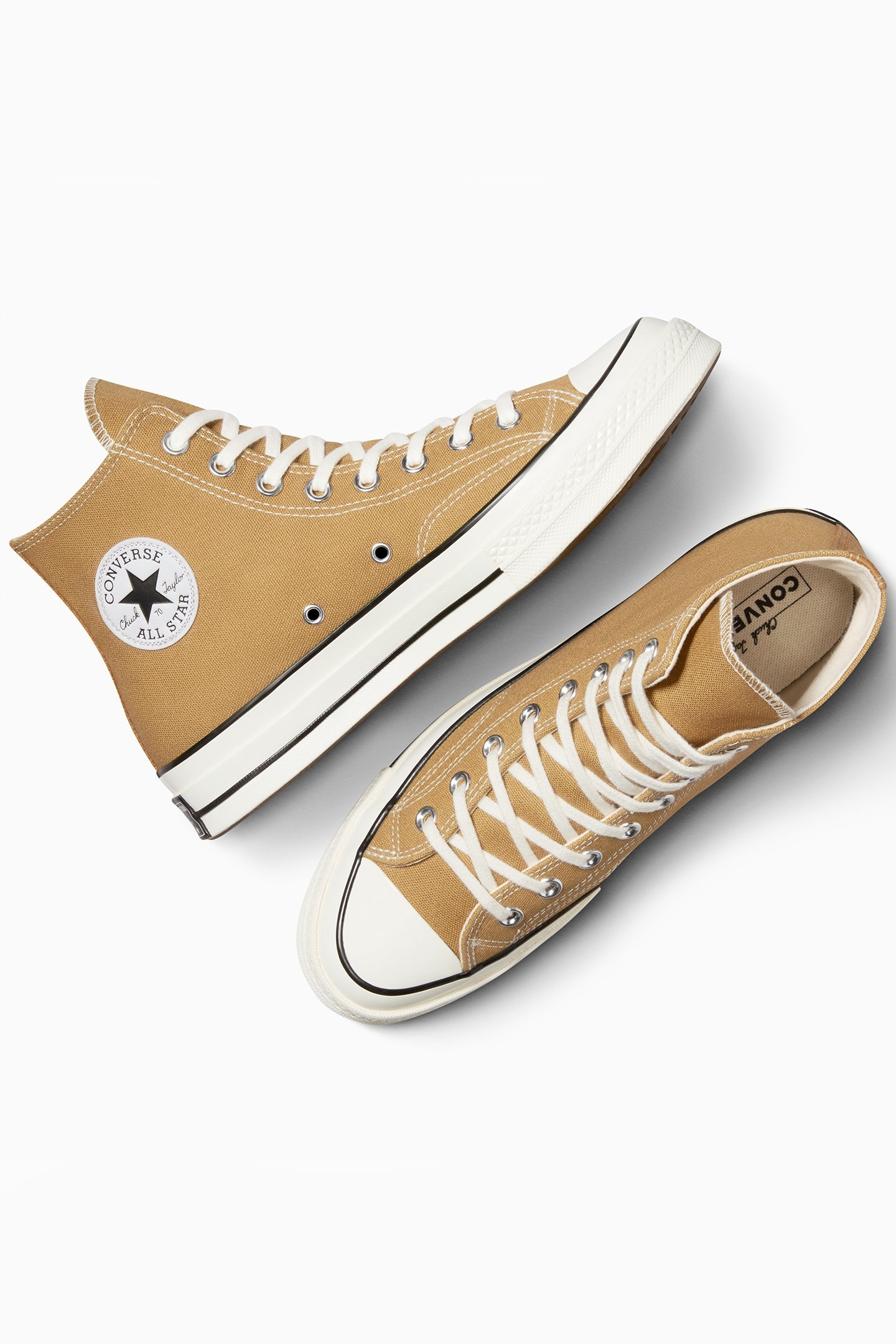 CHUCK 70 CANVAS TOADSTOOL TAN/EGRET/BLACK 3