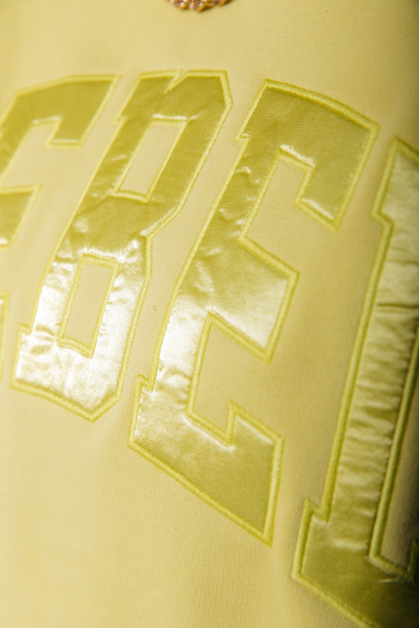 REBEL PATCH DRPPD SHLDR SWEAT MOON GREEN 3