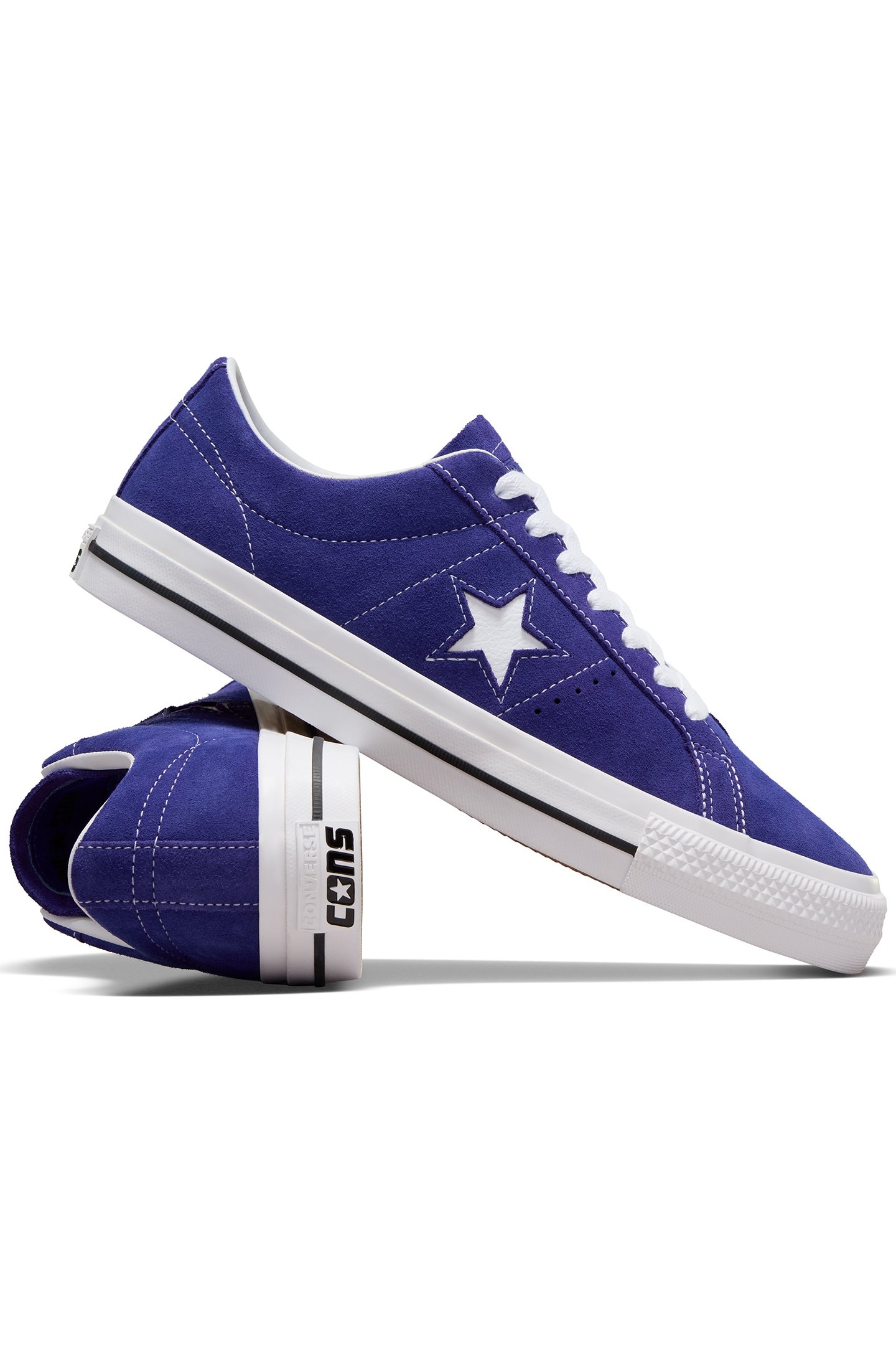 CONS ONE STAR PRO SUEDE NIGHT INDIGO/WHITE/BLACK 5