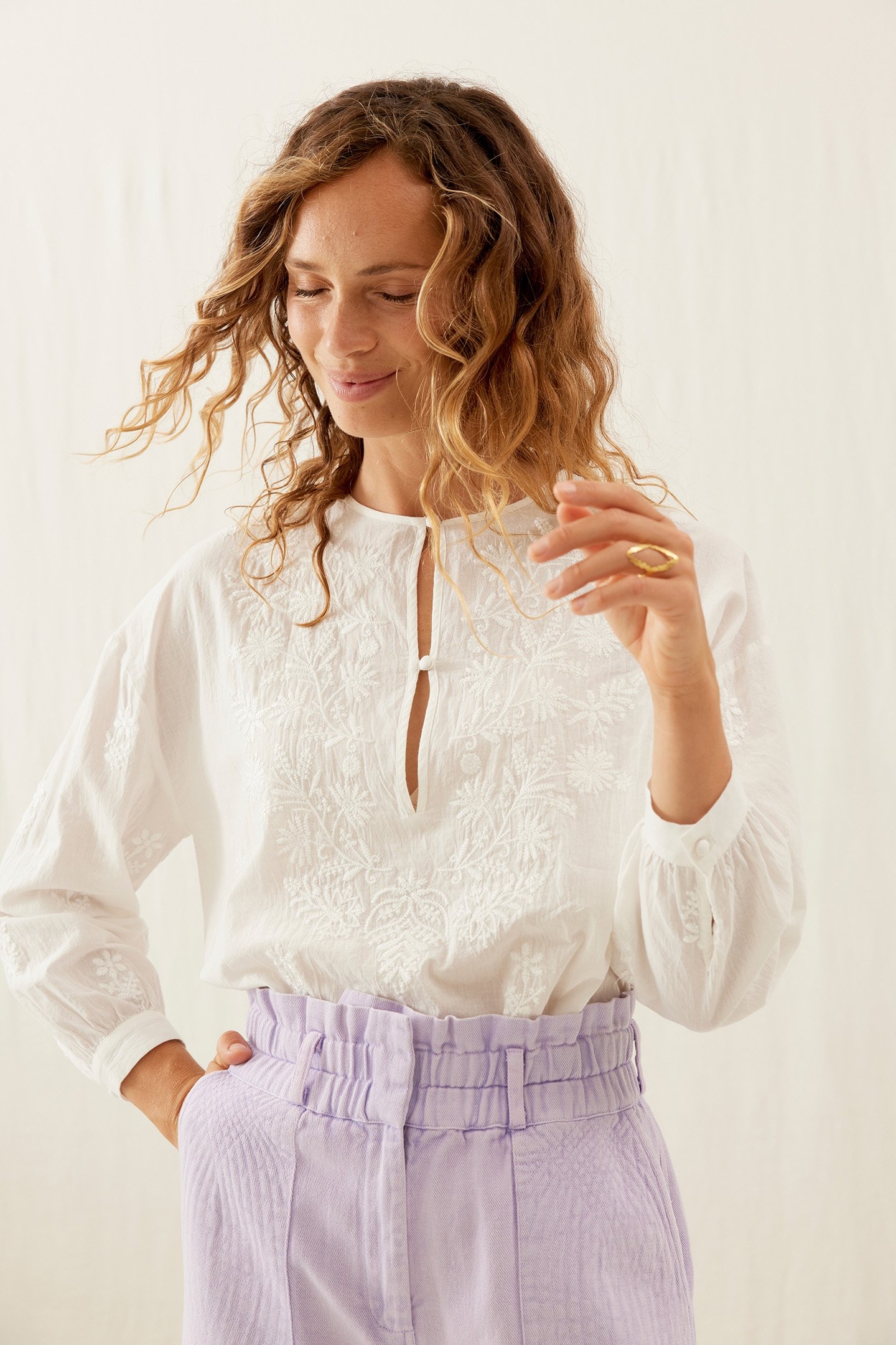 BLOUSE JULIANNA WHITE 1