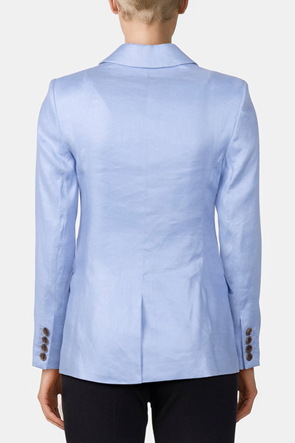 DB LINEN BLAZER LIGHT BLUE 2