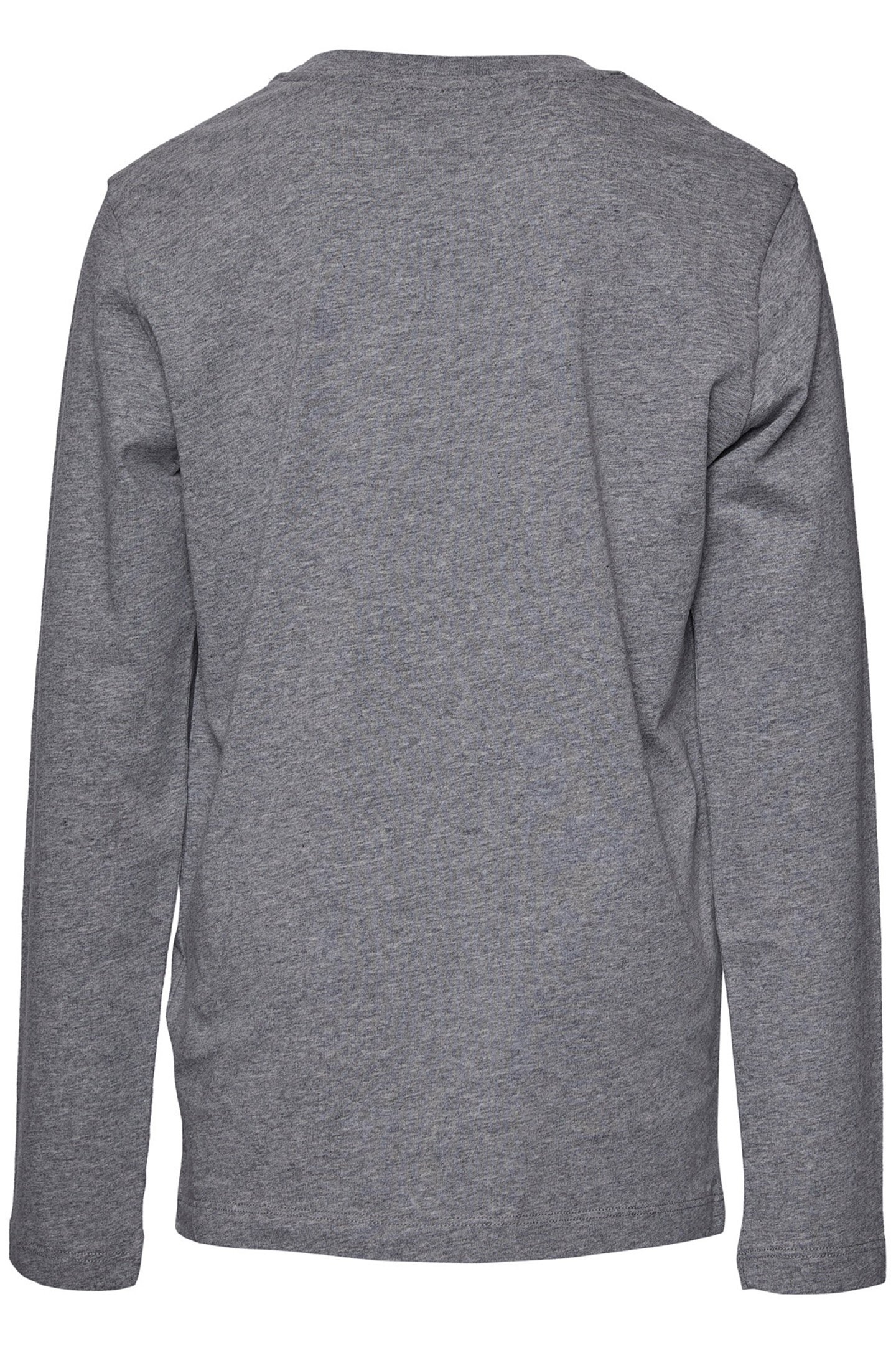 BASIC ROUND NECK T-SHIRT IN GREY 2