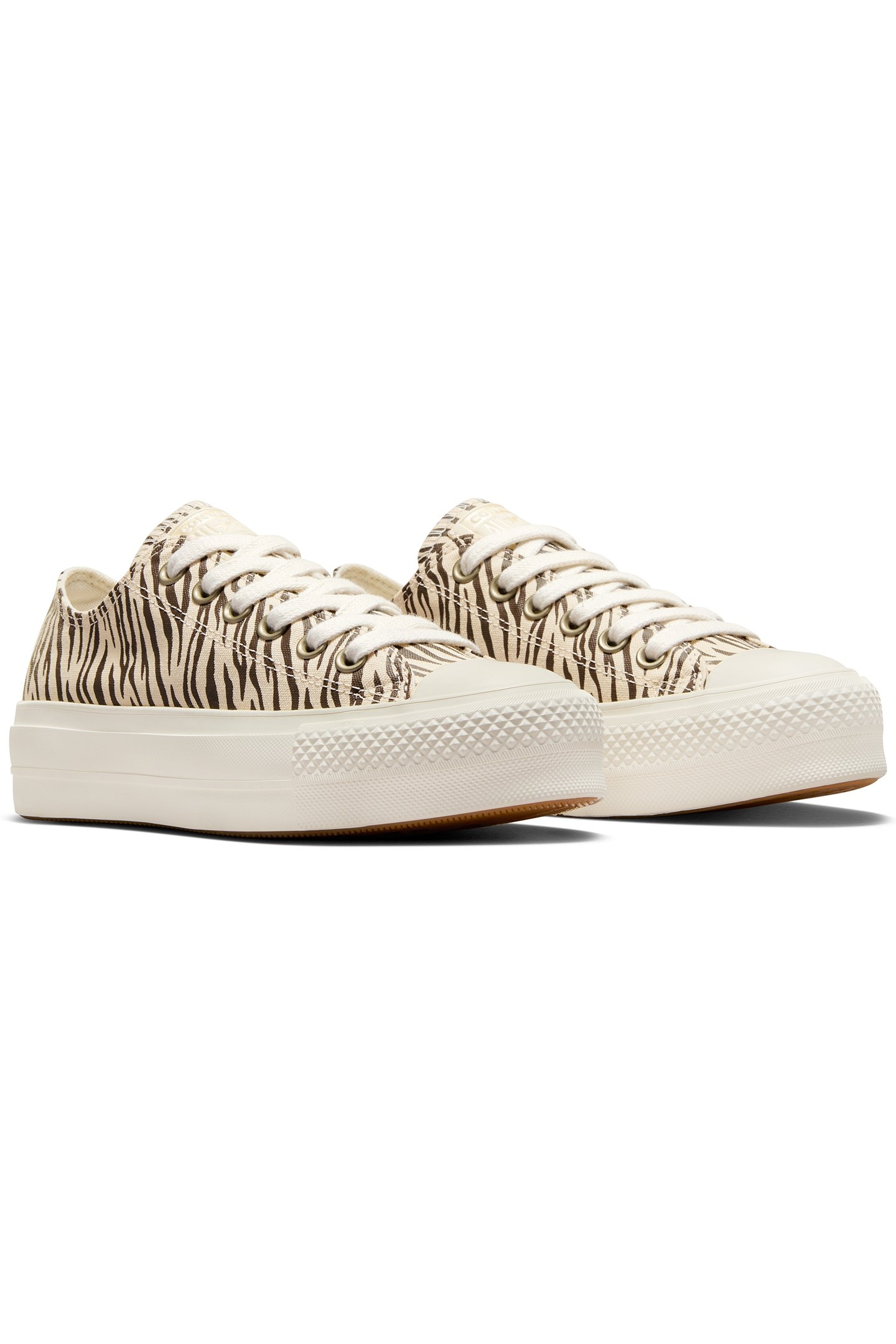 CHUCK TAYLOR ALL STAR LIFT ZEBRA PRINT EGRET/EGRET/ENGINE SM 2