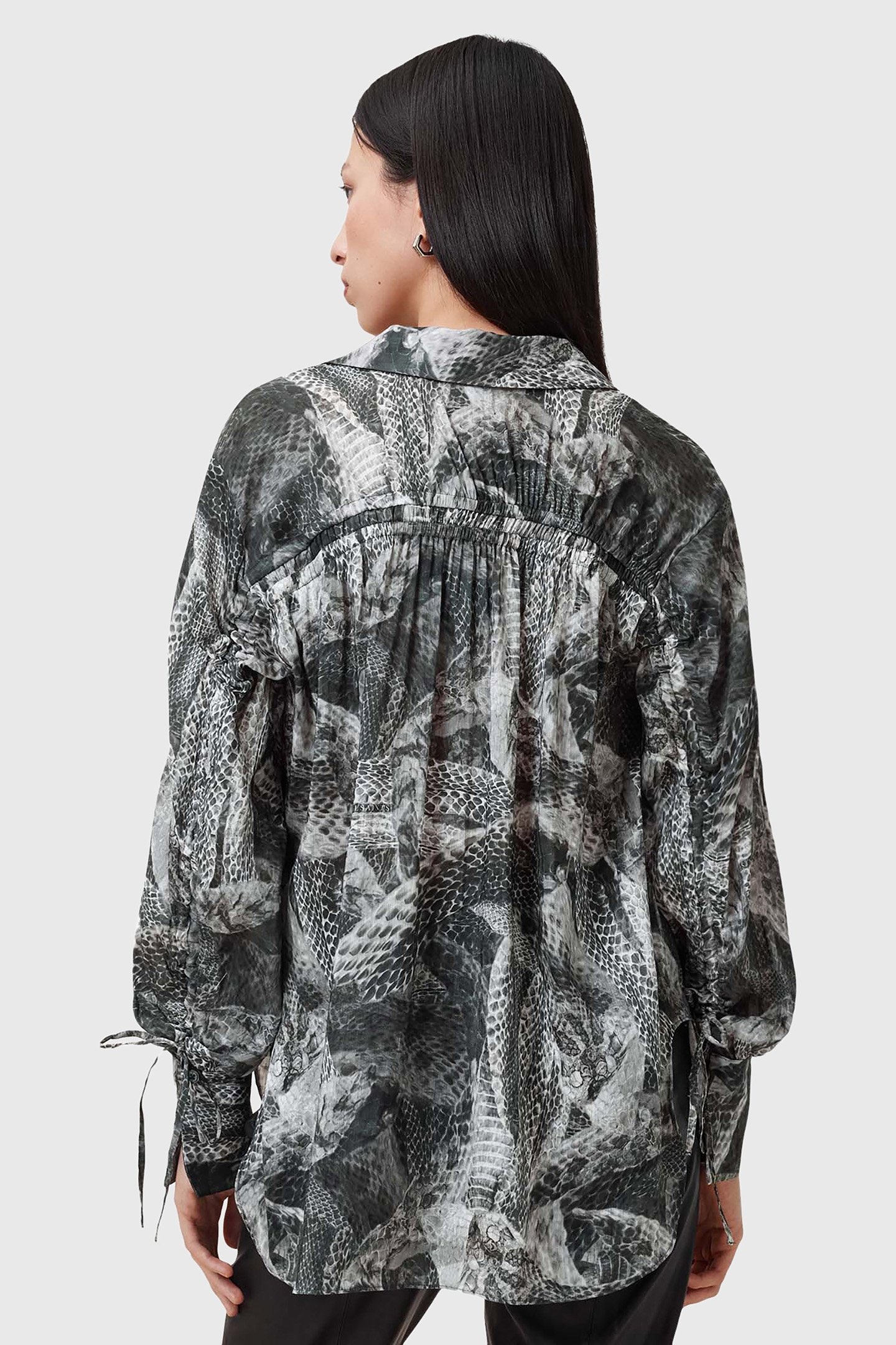 LEYLA SHIRT EVOLVE SLATE GREY 2