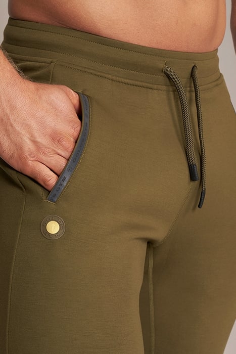 ERIC - MEN'S FUNCTIONAL TRACK PANTS OLIVE 4