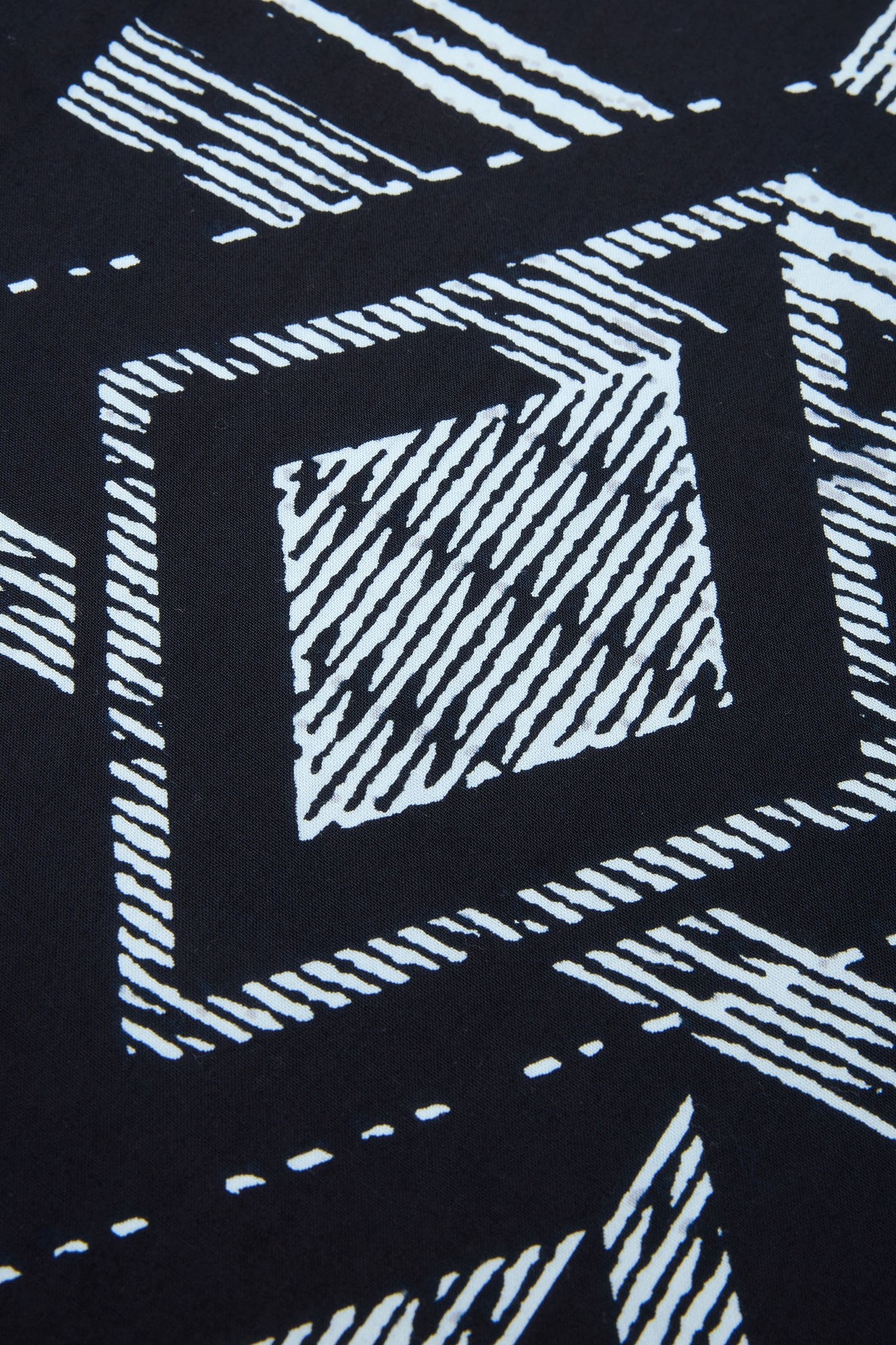 TRIBE VISCOSE REVERE SHORT SLEEVE SHIRT BLACK 3