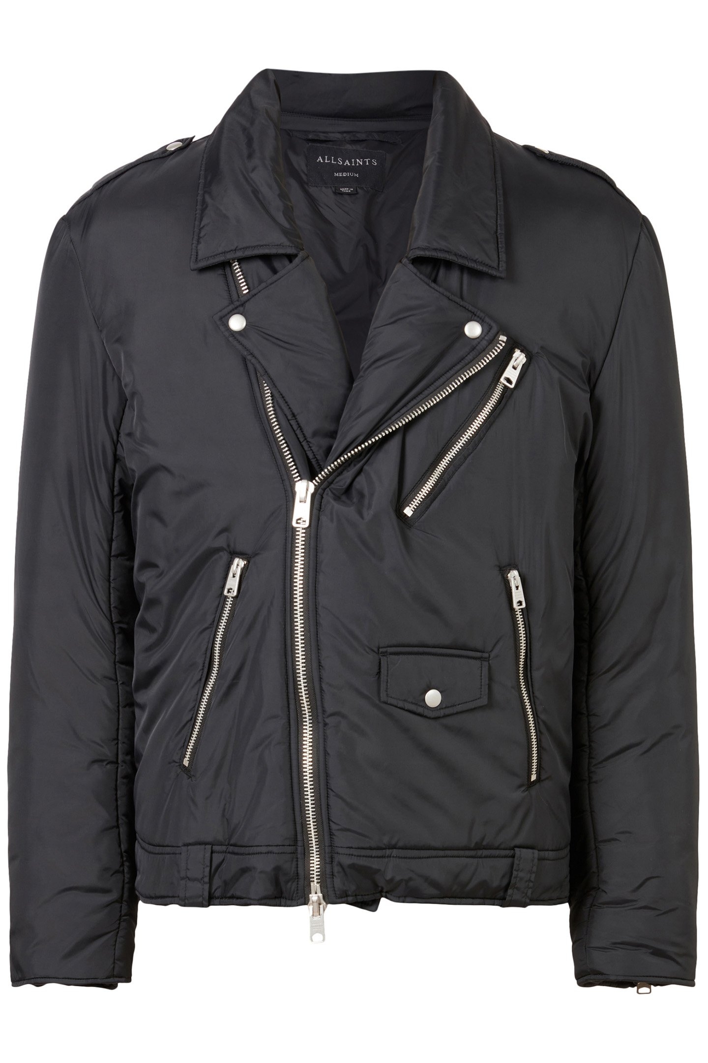 MILLER BIKER JACKET BLACK 4