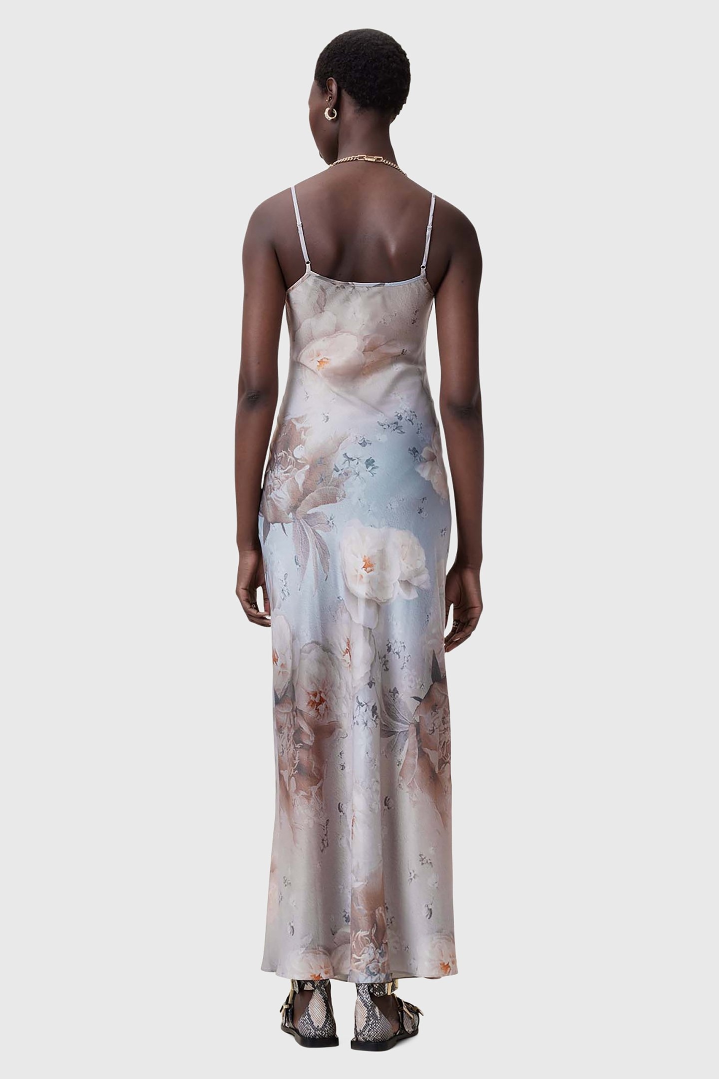 BRYONY MAXI DRESS BLOOM SOFT BLUE 2