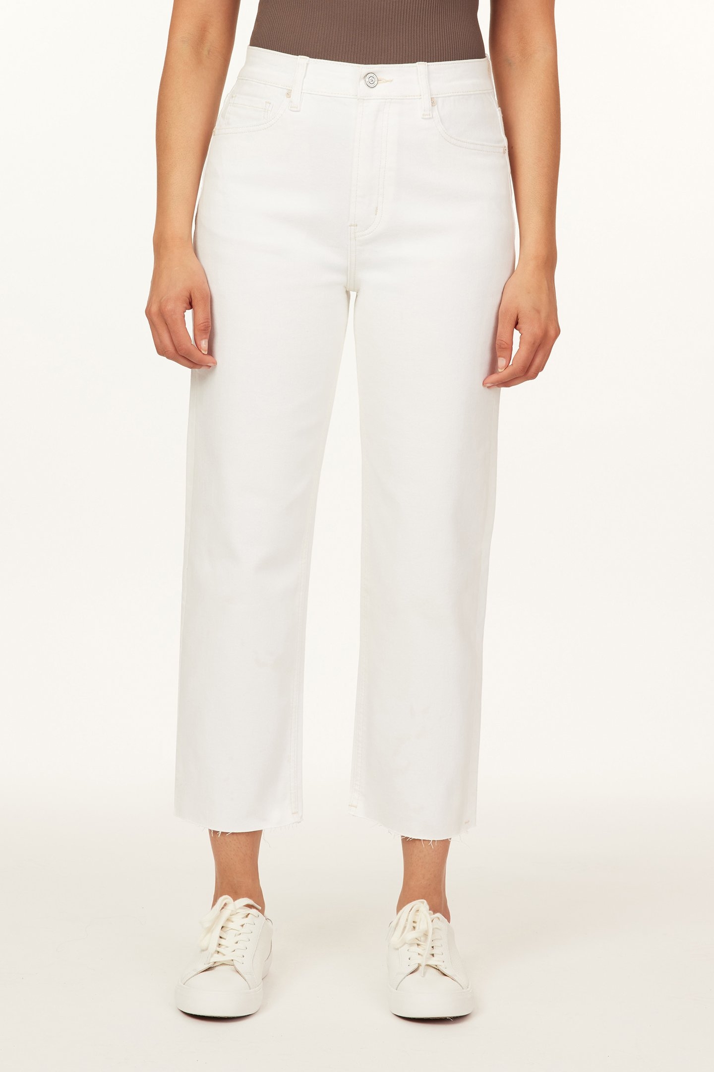 THE SKY CROP (26” INSEAM) OPTIC WHITE 1