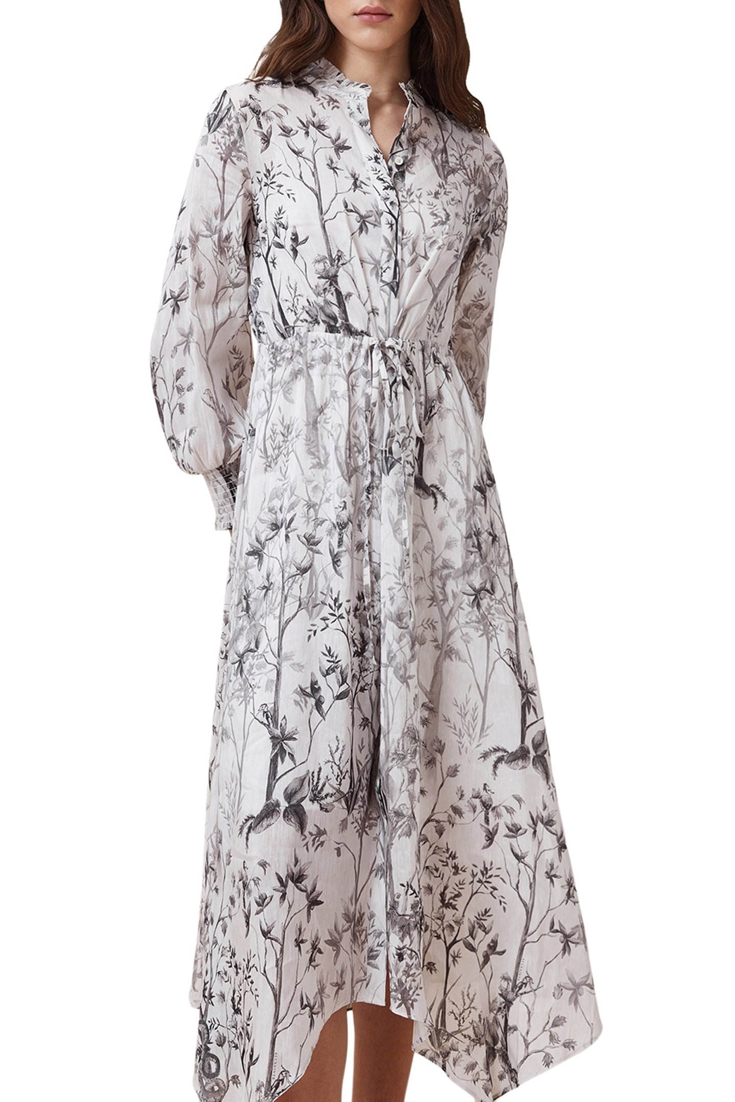 SKYLAR MAXI DRESS RISE ECRU WHITE 4