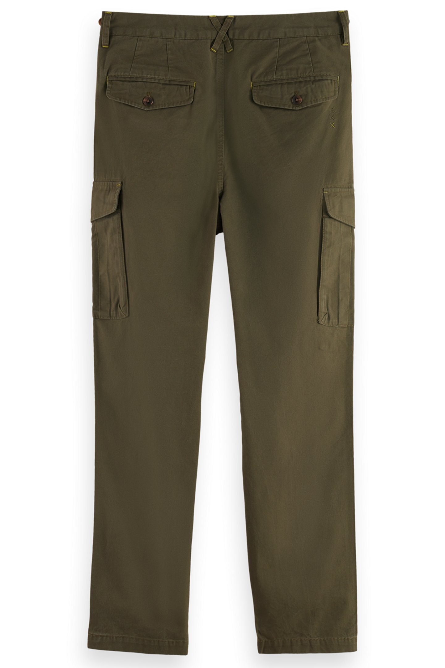 TWILT - PLEATED COTTON / TENCEL TWILL CARGO HERITAGE GREEN 2