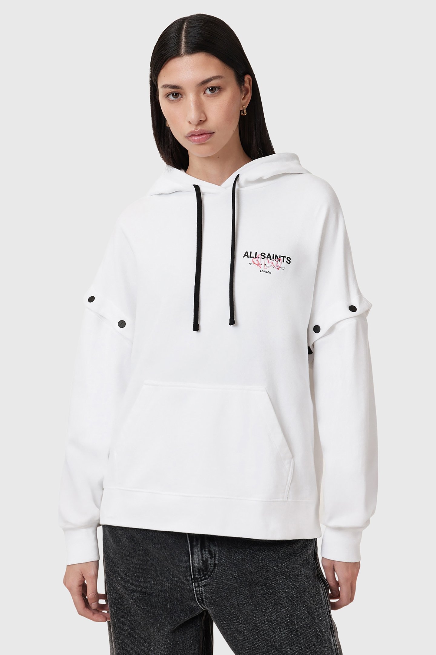 AMORE AMPHIE HOODY OPTIC WHITE 1