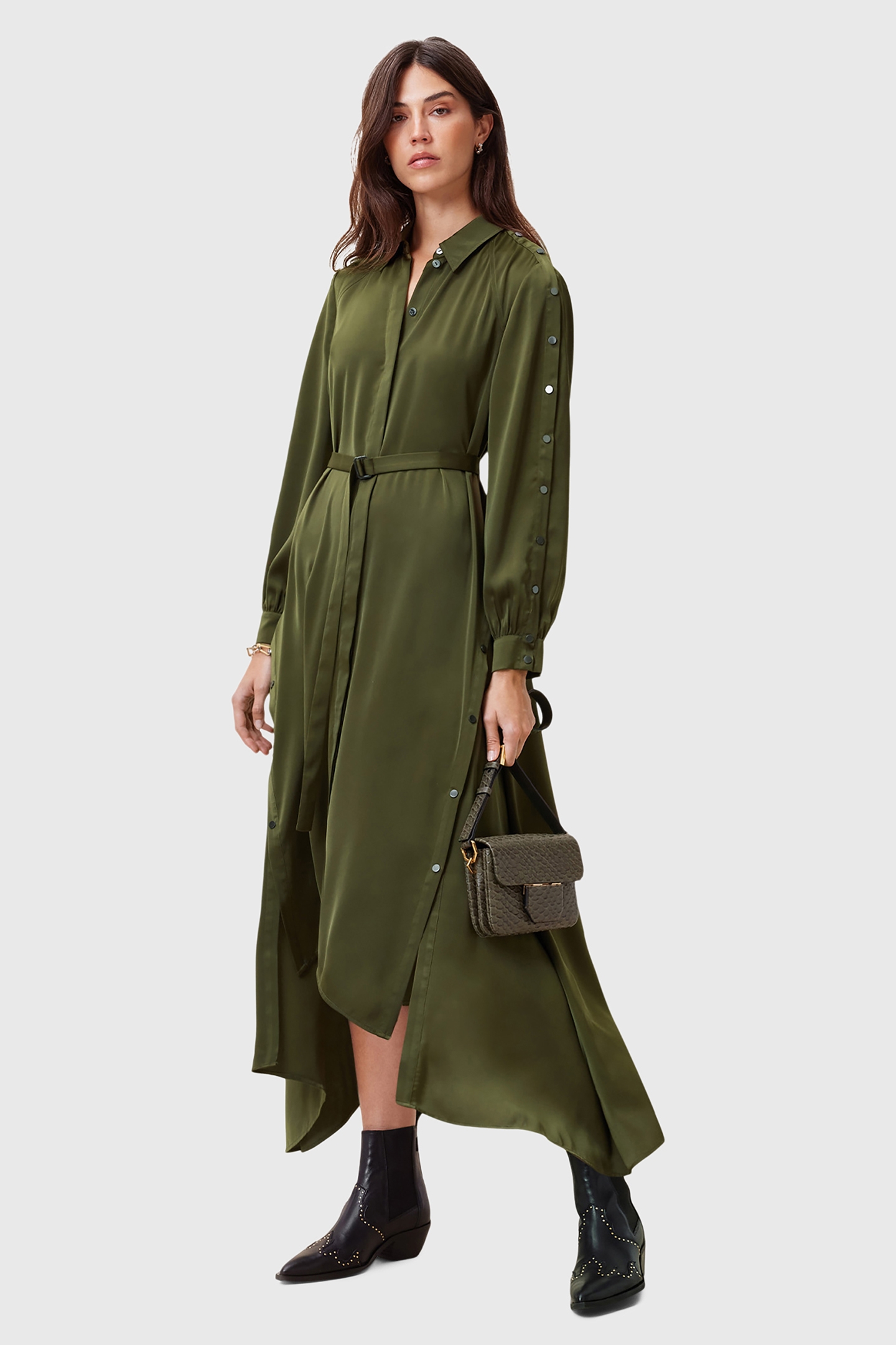 LEXI DRESS RIFLE GREEN 4