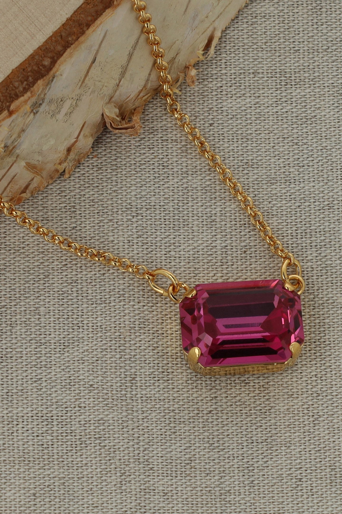 LADY DI NECKLACE LIGHT ROSE 4