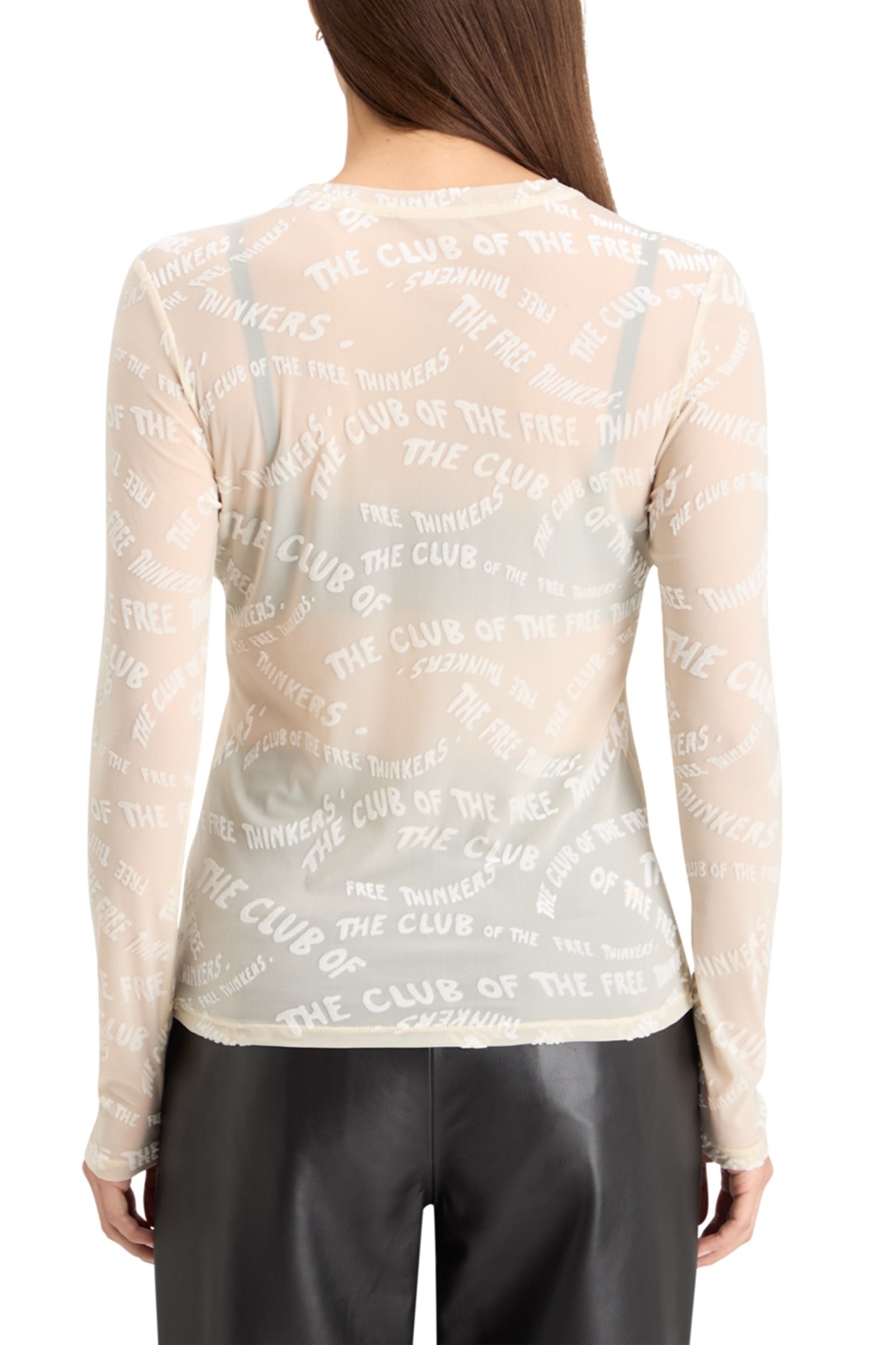 BURN OUT AOP LONG SLEEVE T-SHIRT SOFT ICE 2