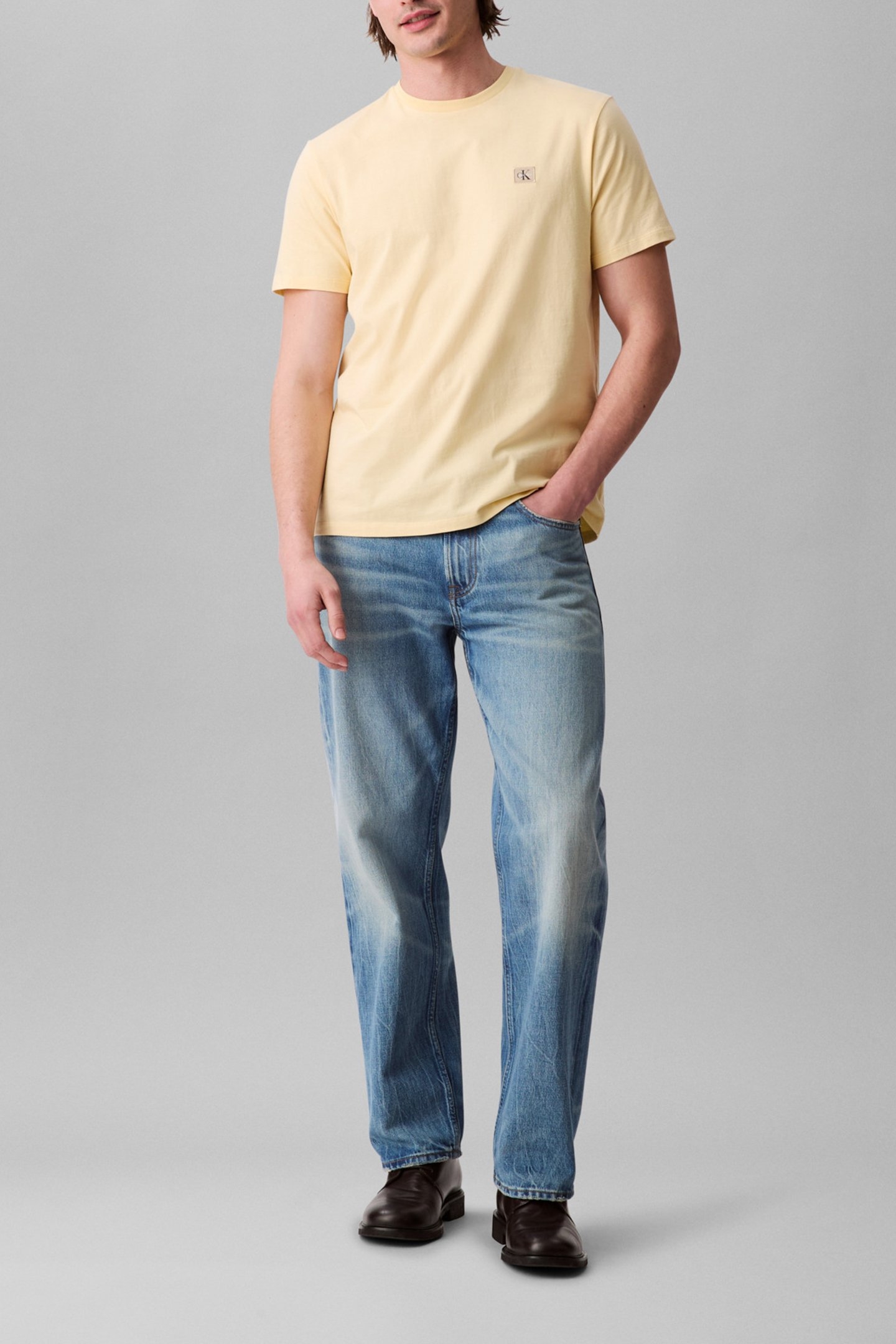 SS BADGE 30S JERSEY SUNLIGHT 3