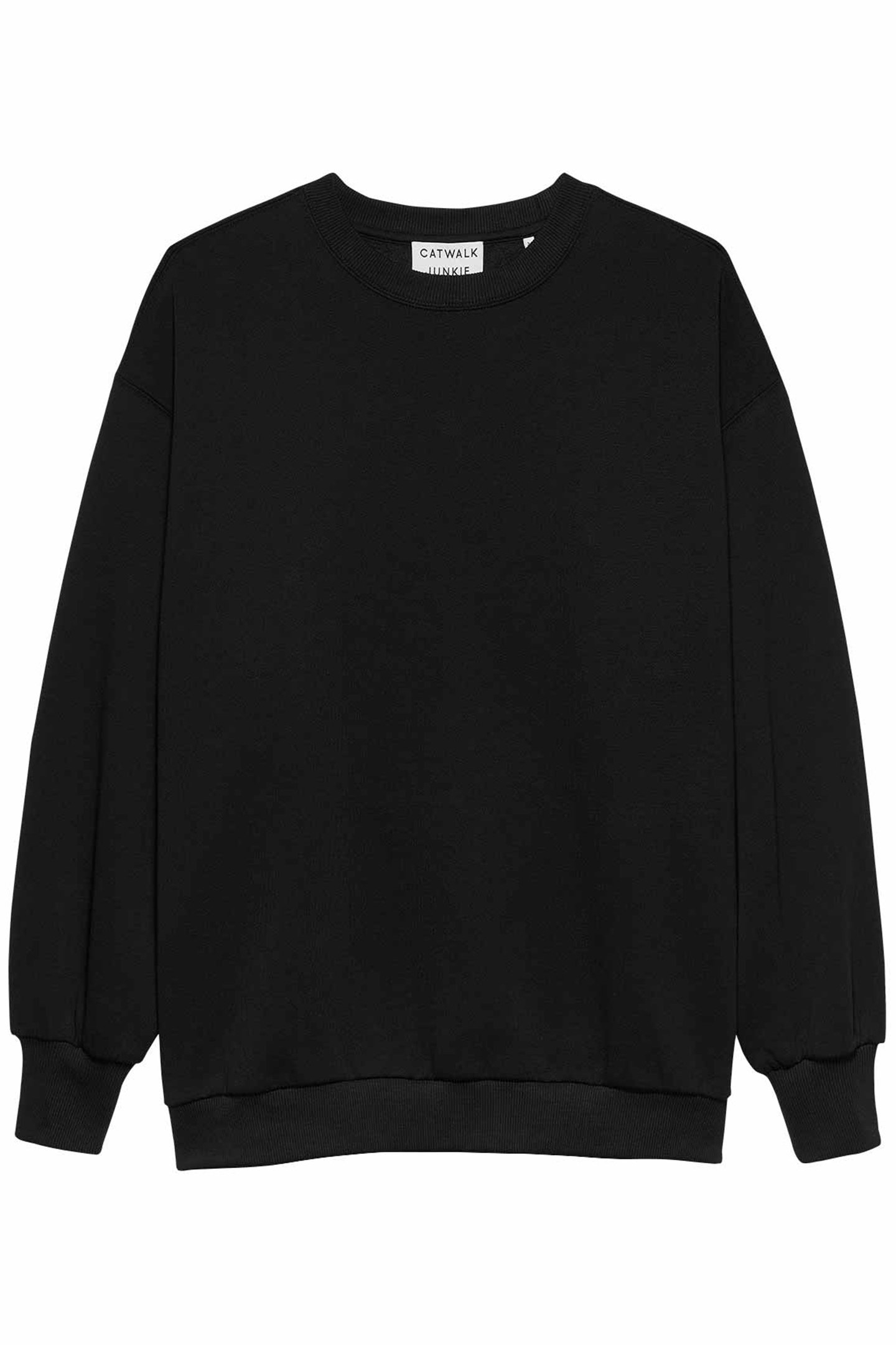RELAXED SWEATER BLACK 3