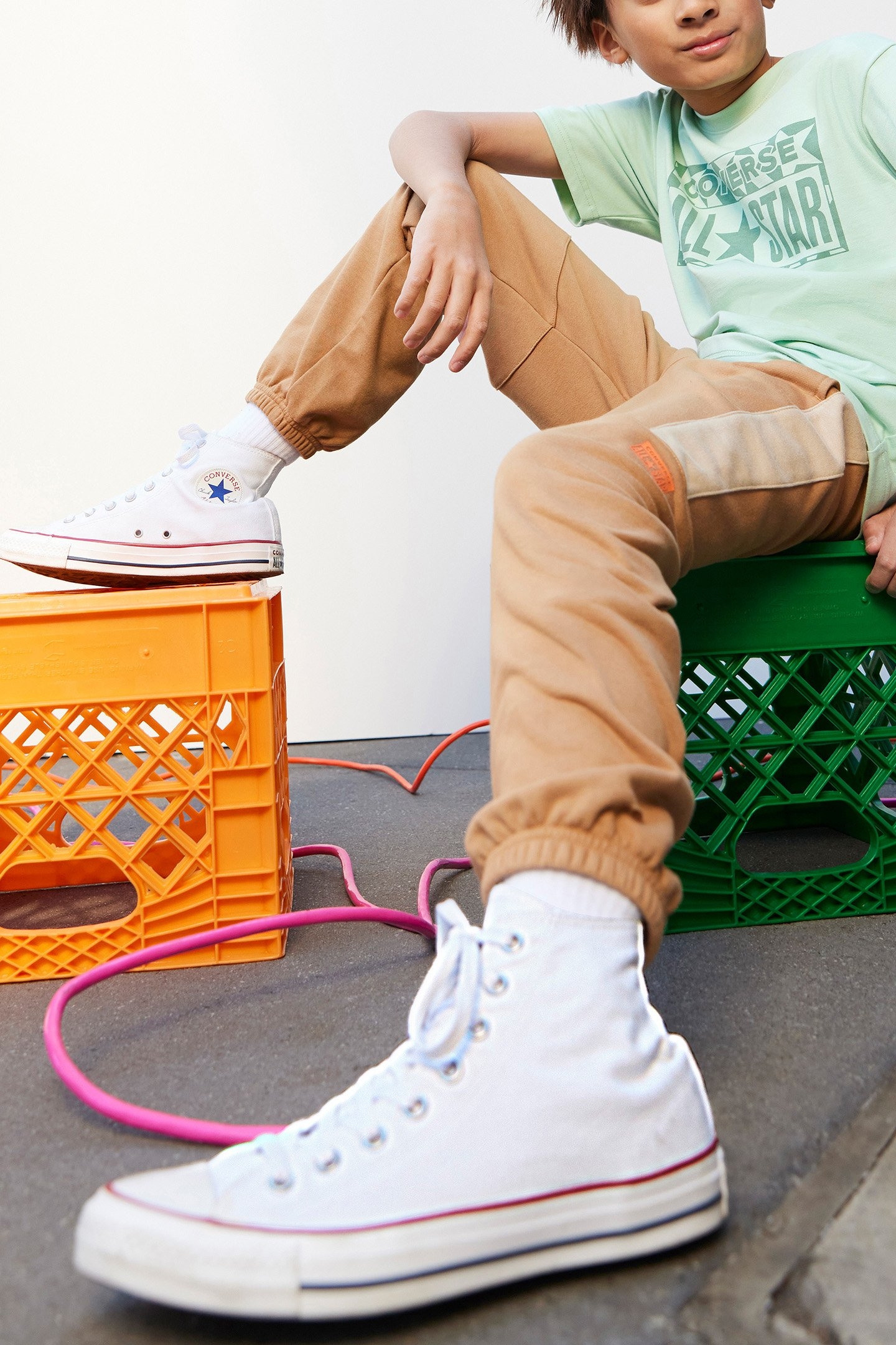 FRENCH TERRY JOGGERS COFFEE RUM 2