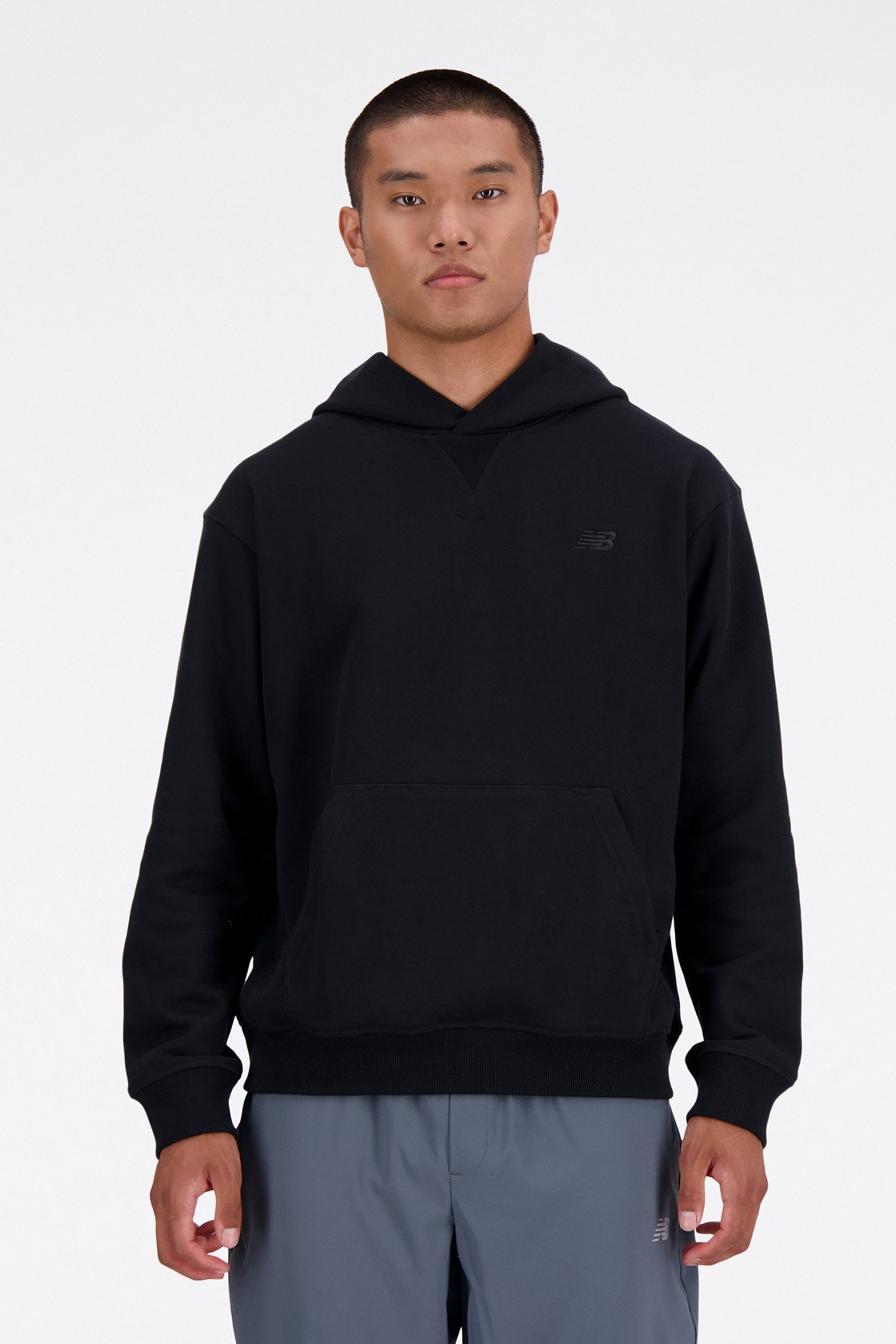 NB HOODIE IN BLACK 1