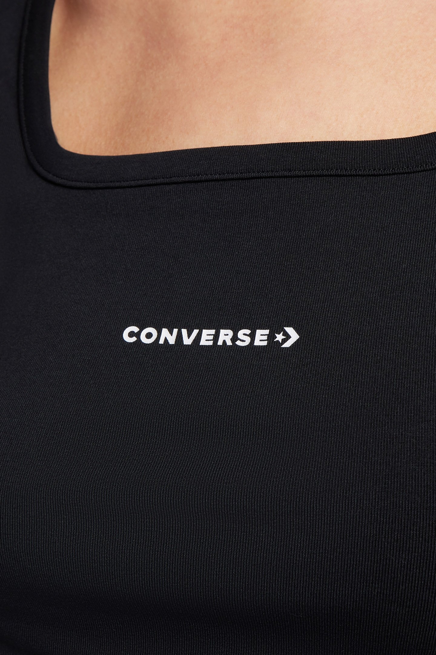 CORSET TOP CONVERSE BLACK 3